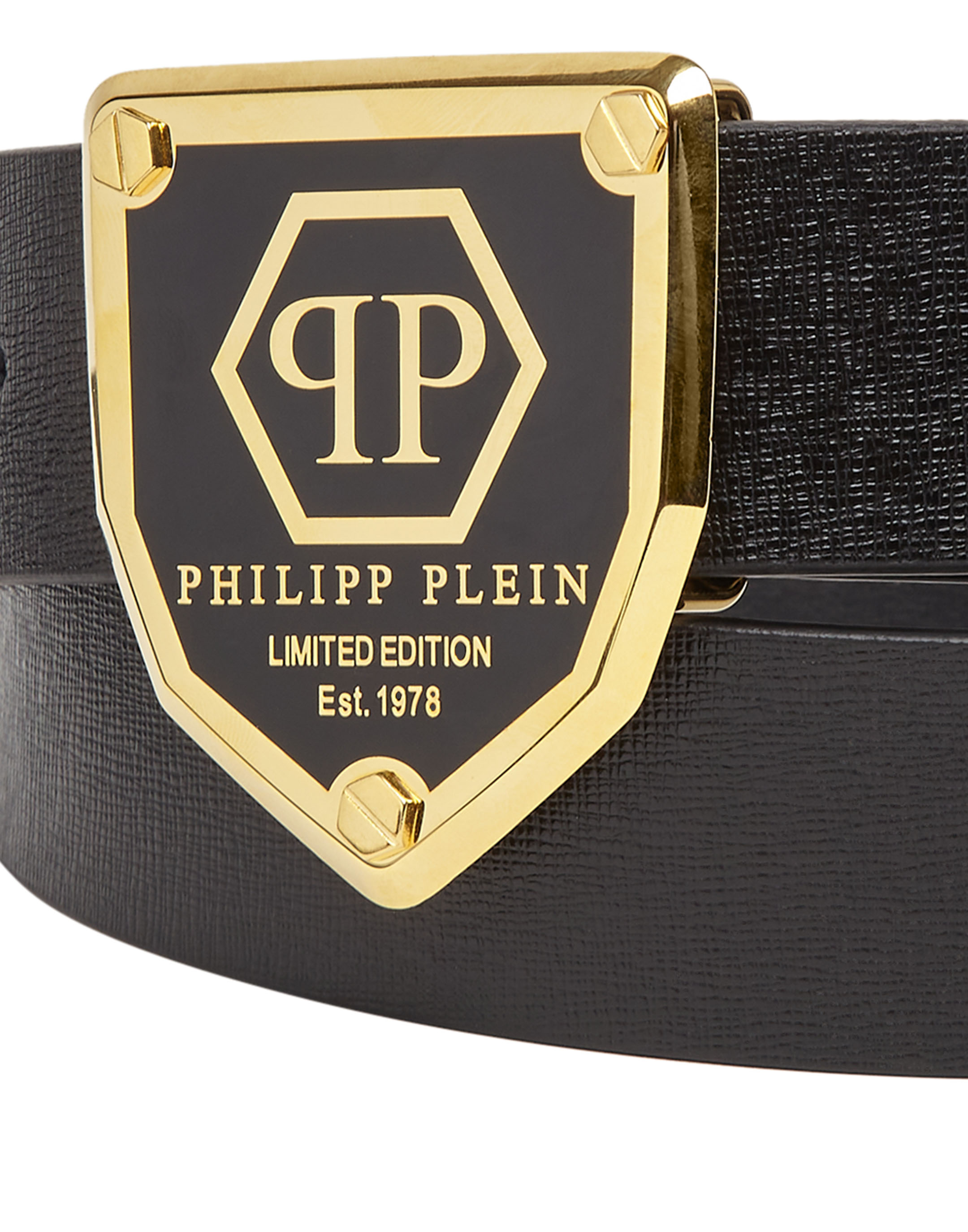 Leather Belt Hexagon | Philipp Plein Outlet