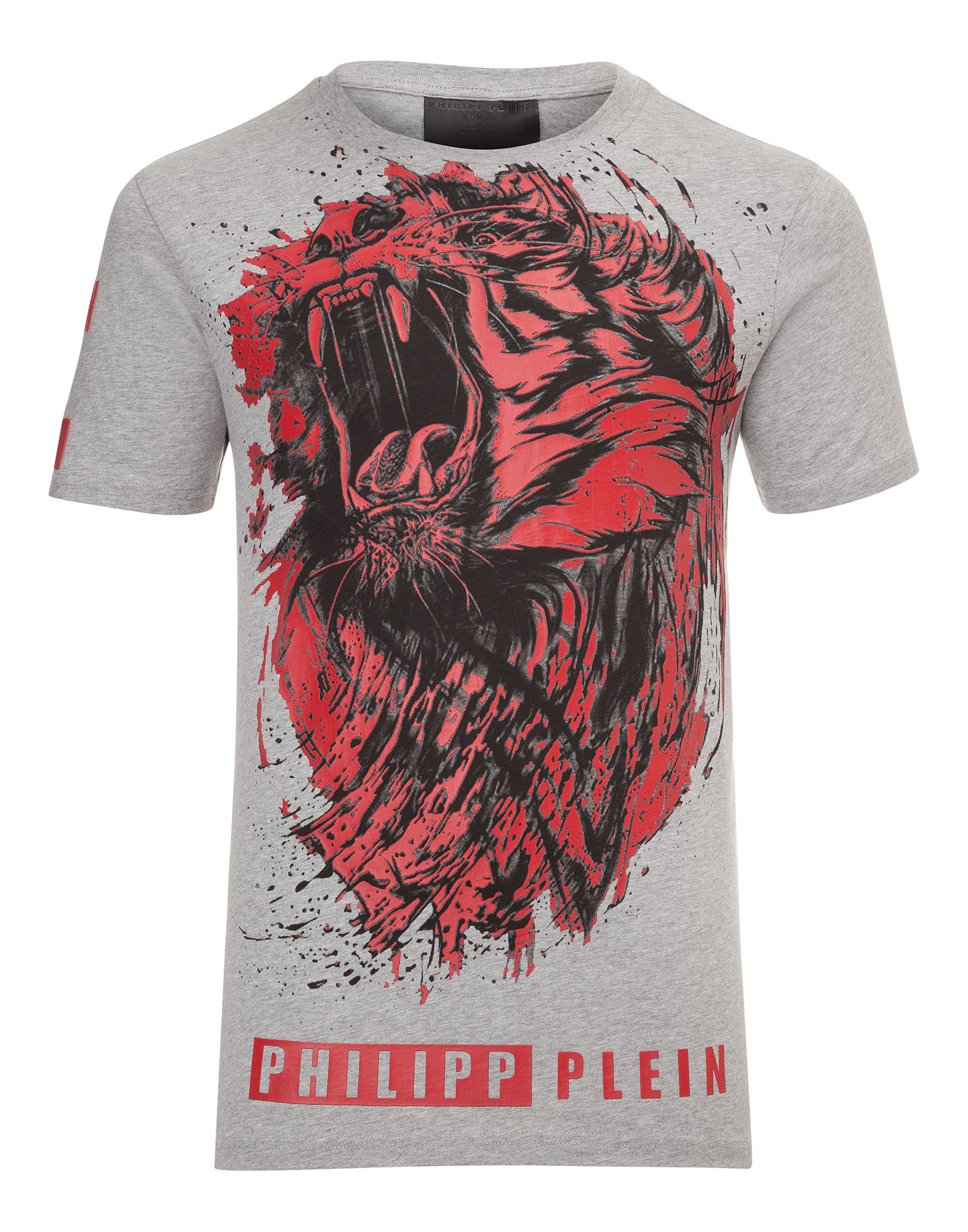 T-shirt Round Neck SS "Lion roar" | Philipp Plein