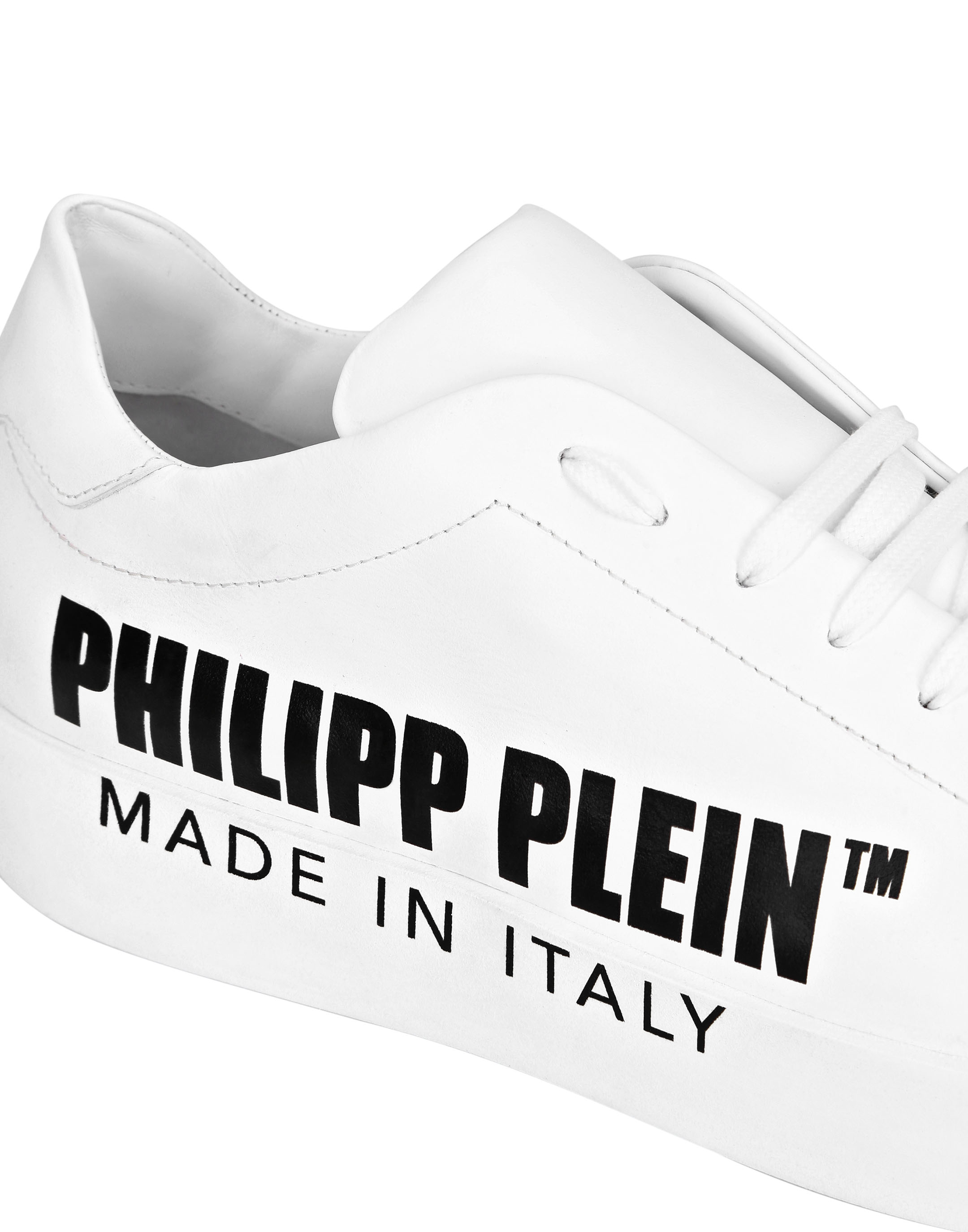 Leather Lo-Top Sneakers Philipp Plein TM | Philipp Plein Outlet