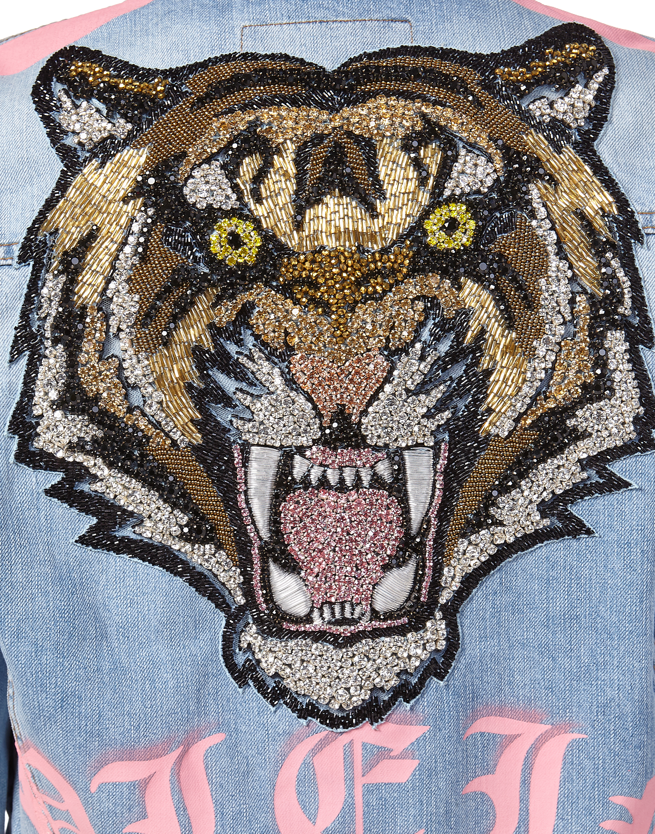 Denim Jacket "Tiger Milan" | Philipp Plein Outlet
