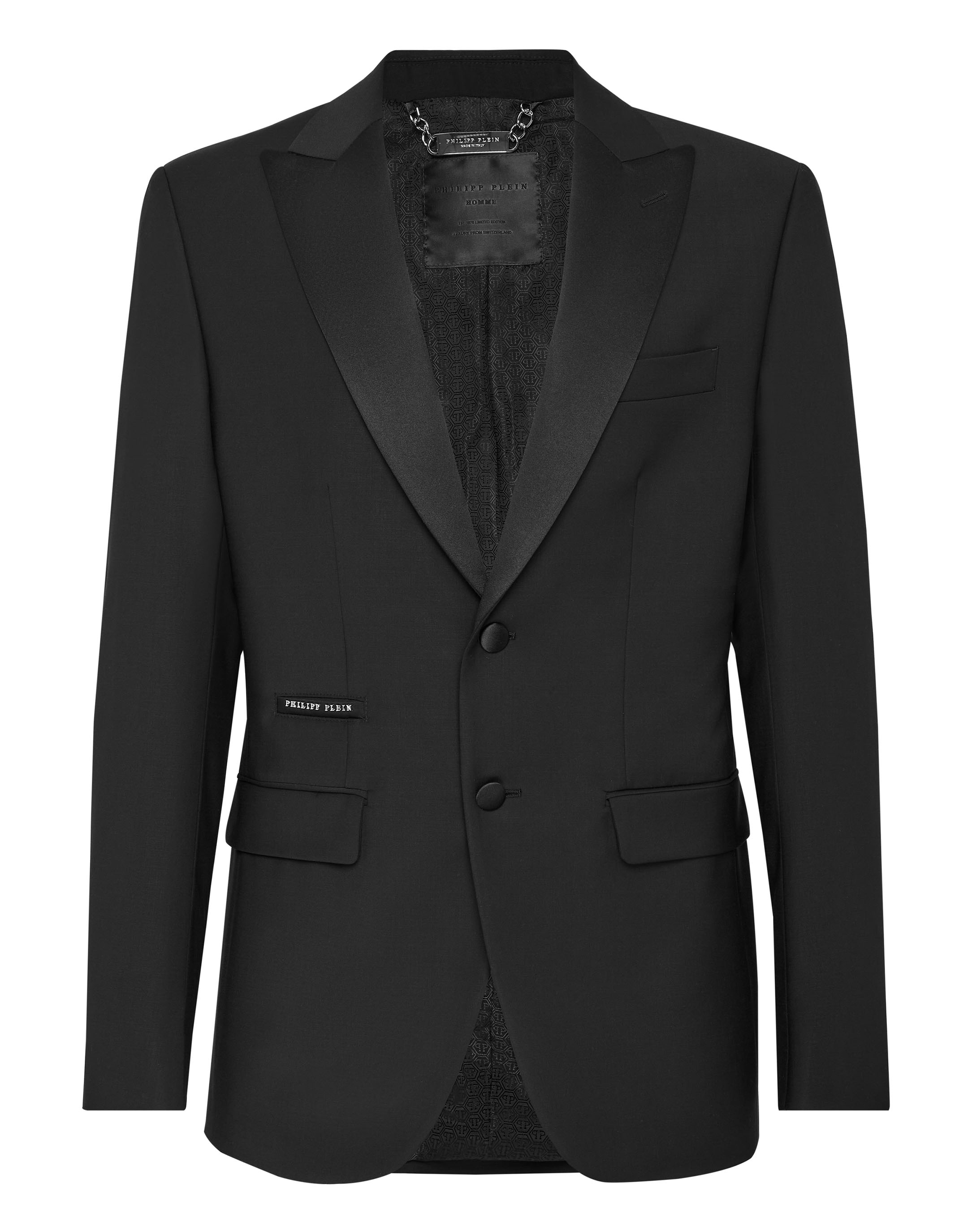 Wool Blazer Gigolò fit Skull strass with Crystals | Philipp Plein Outlet