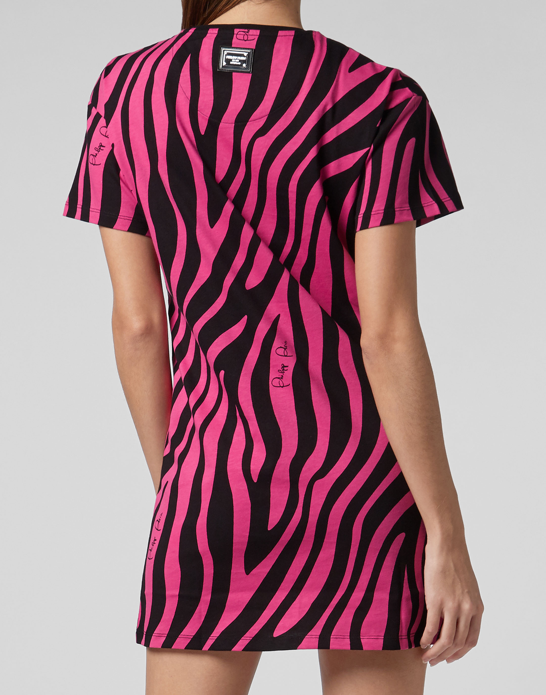 T-Shirt Short Dresses Zebra | Philipp Plein Outlet