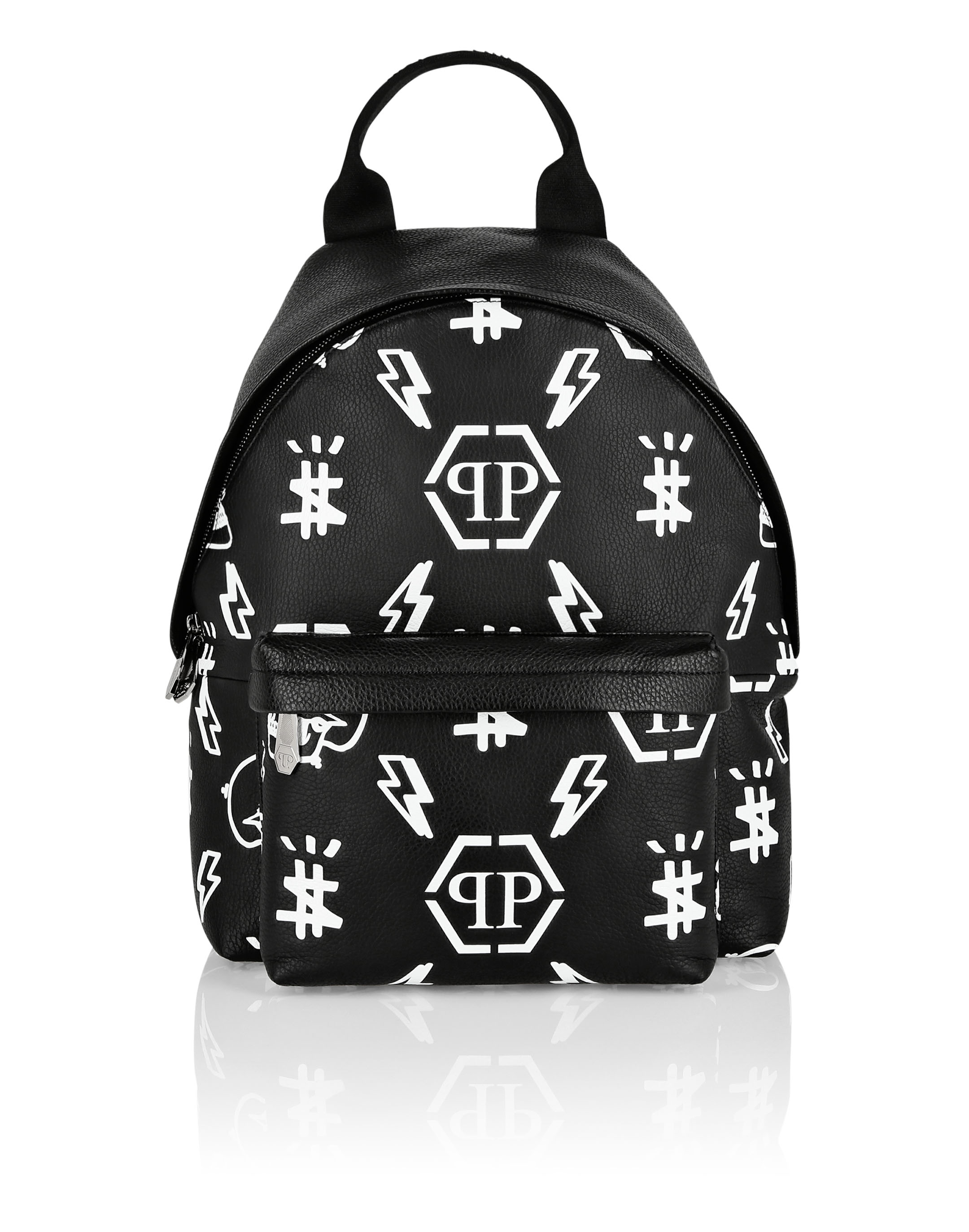 Philipp Plein Embossed Monogram Backpack - Farfetch