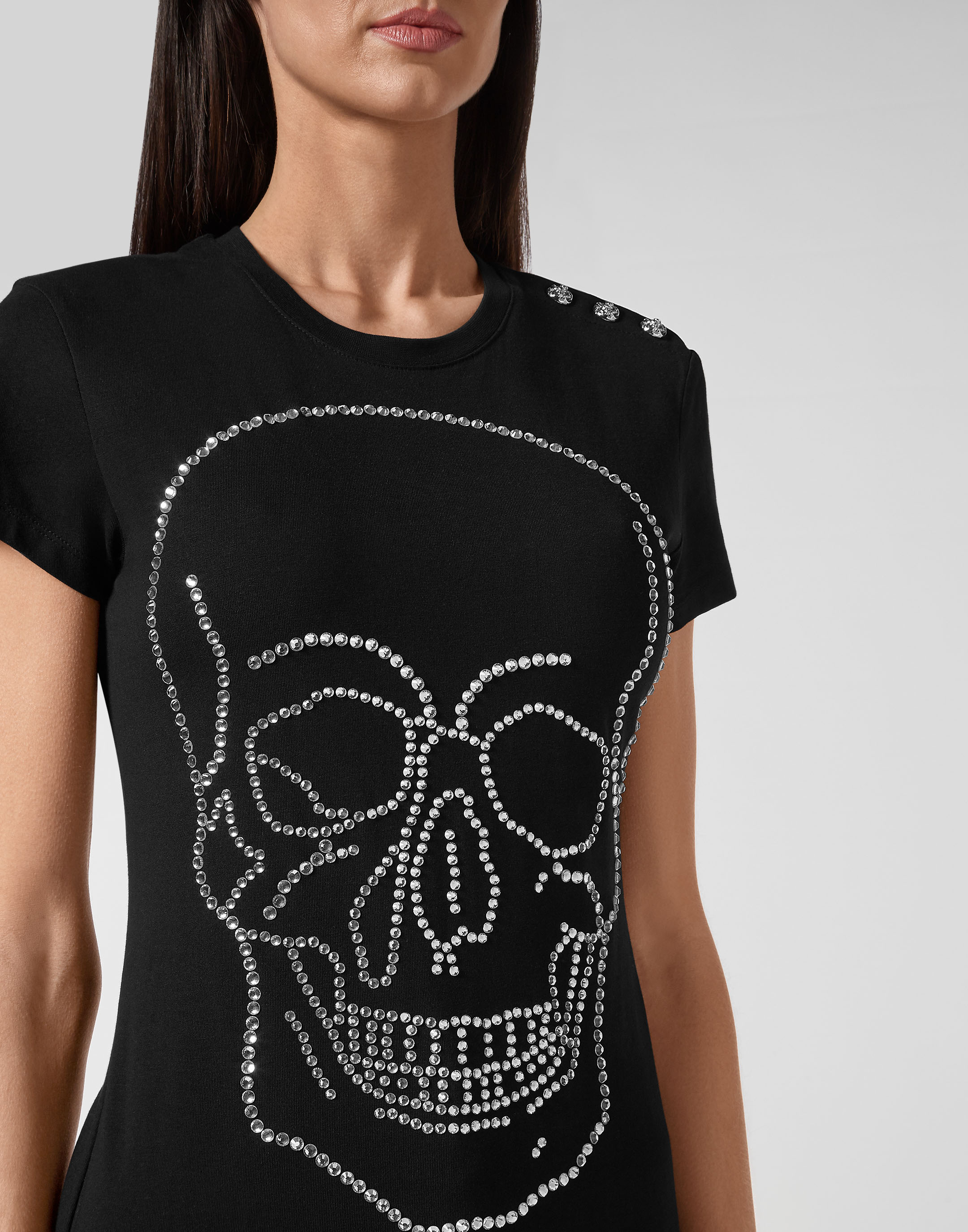 T-shirt Sexy Pure with Crystals | Philipp Plein Outlet