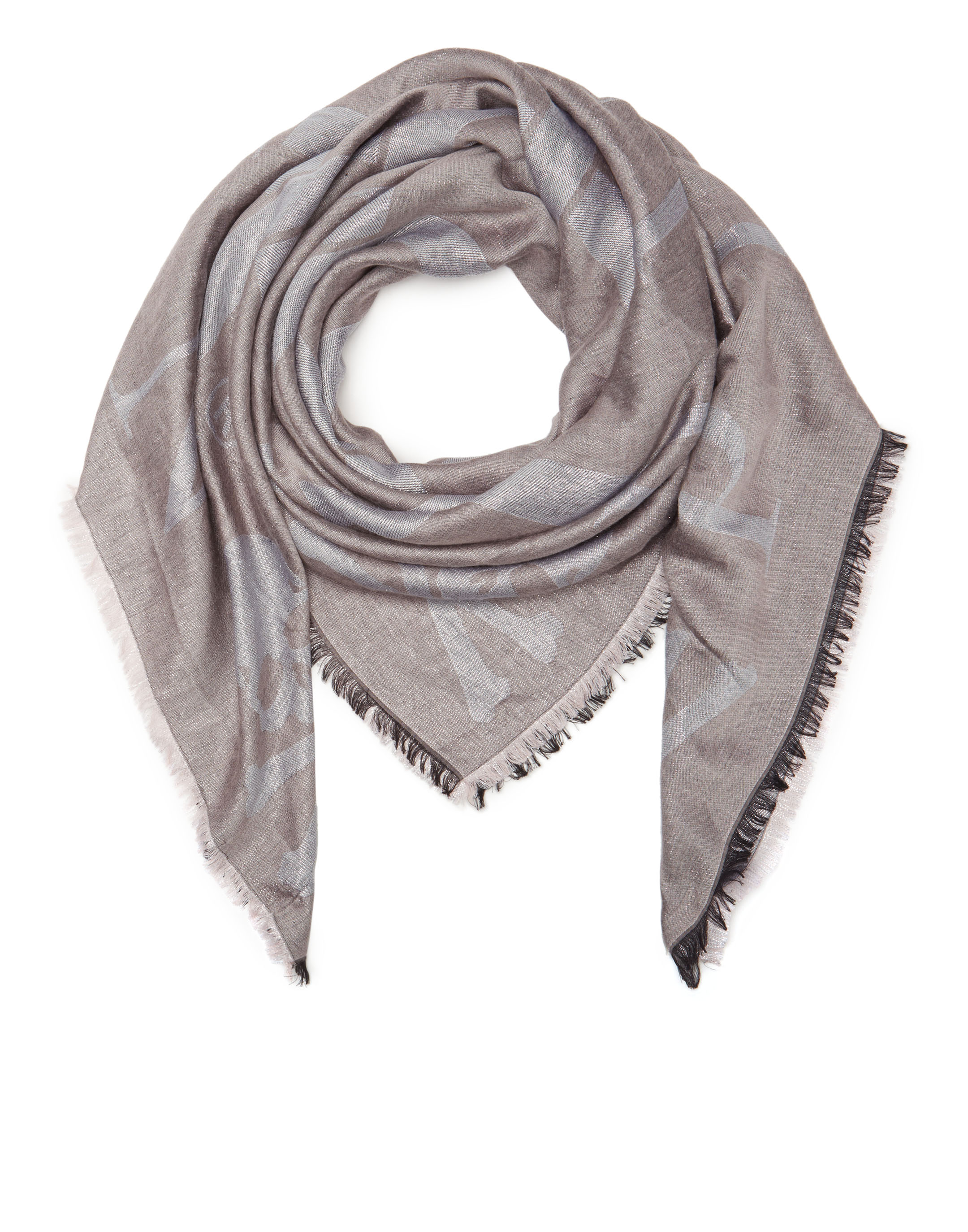 Square Scarf "Skull all in W" | Philipp Plein Outlet