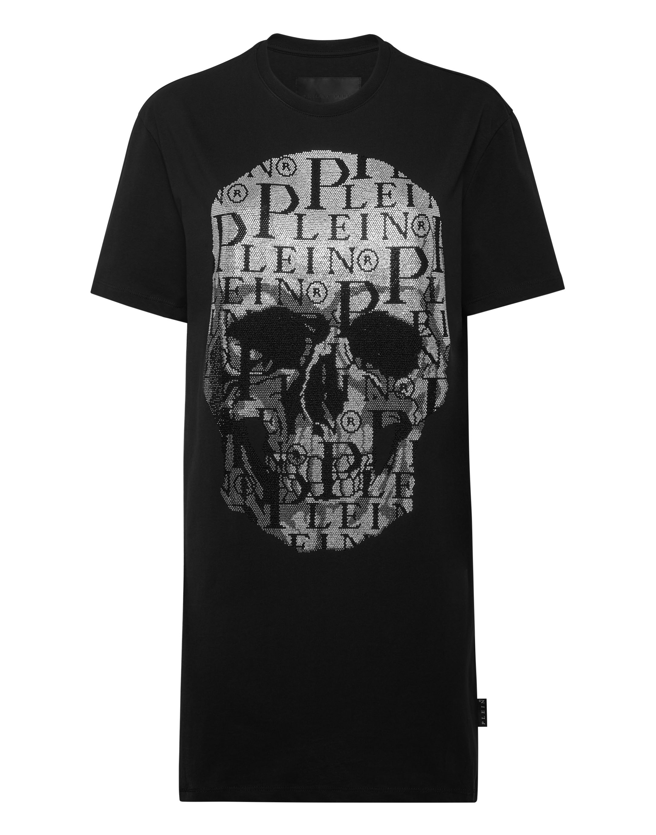 T-shirt Dress Skull with Crystals | Philipp Plein Outlet