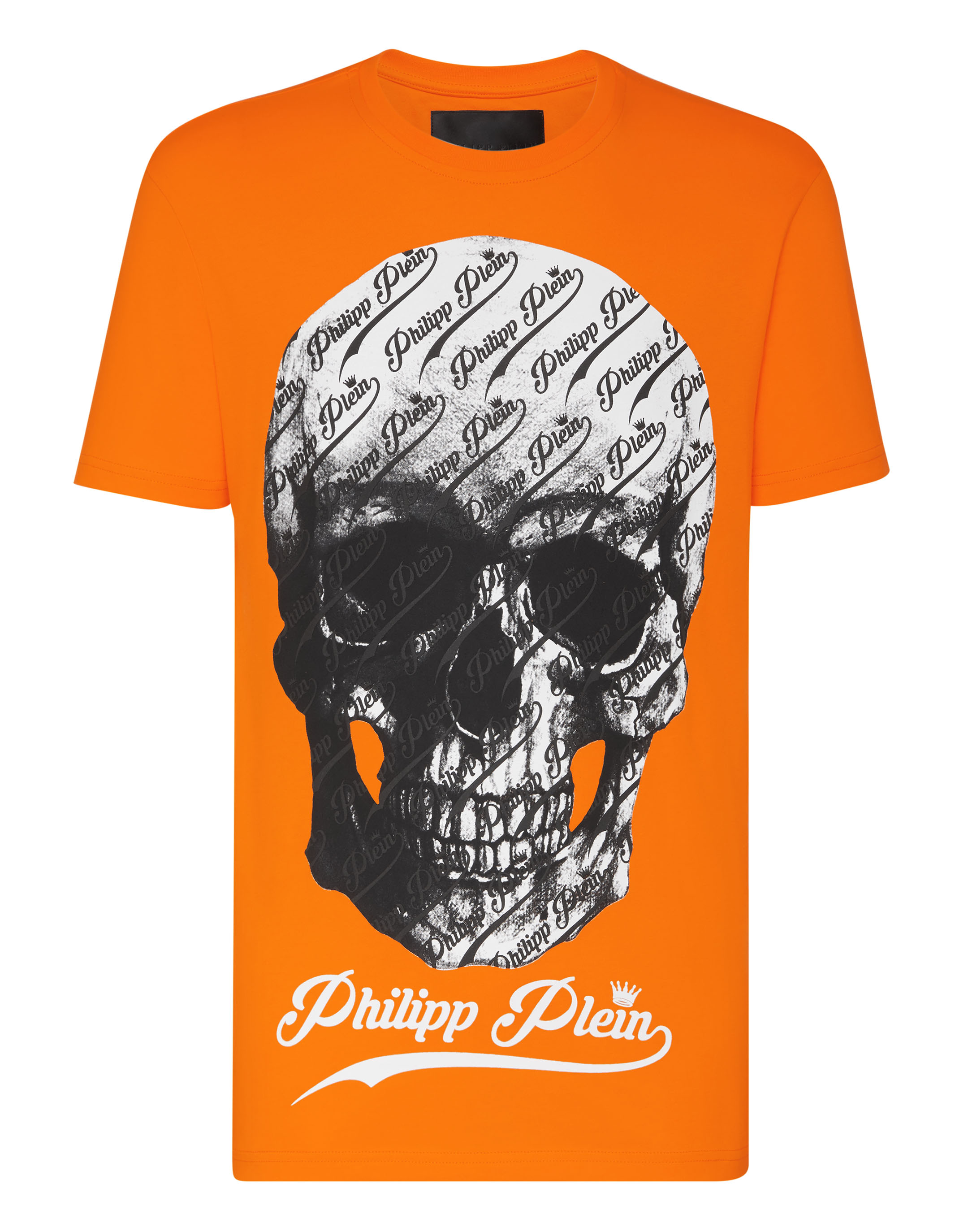 philipp plein orange skull