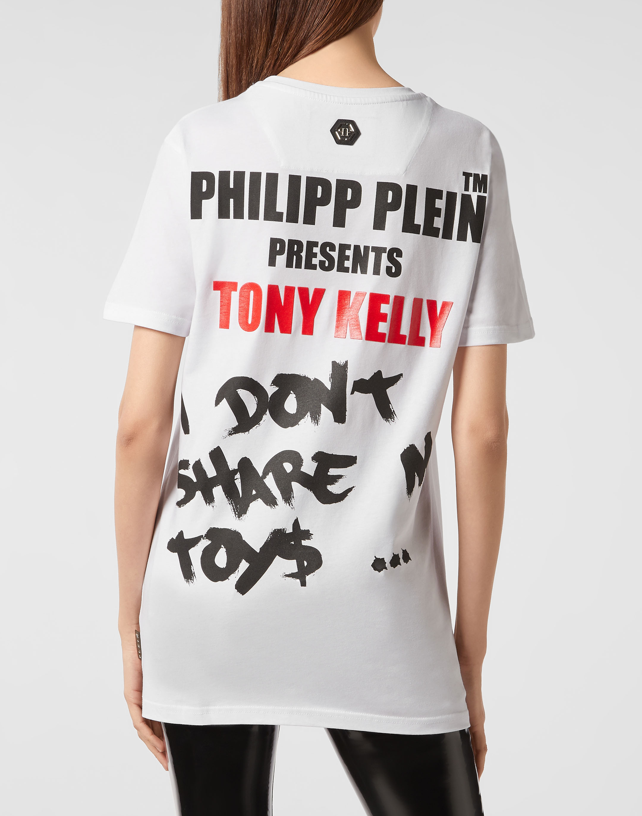 Round Plein Philipp Kelly | SS Tony T-shirt Outlet Neck