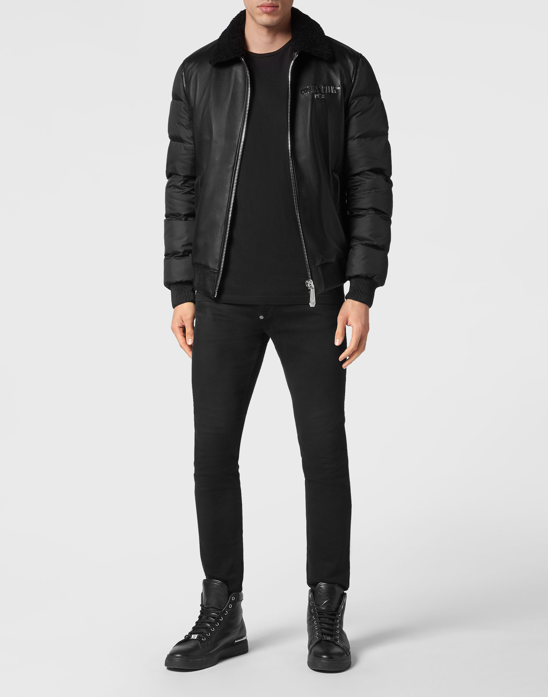 Leather Jacket | Philipp Plein Outlet