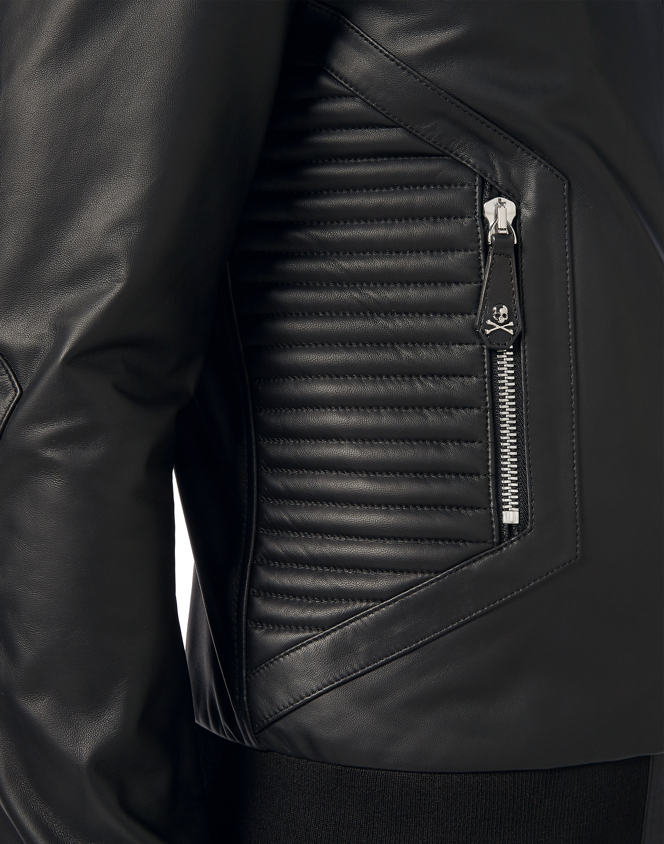 Leather Bomber | Philipp Plein Outlet