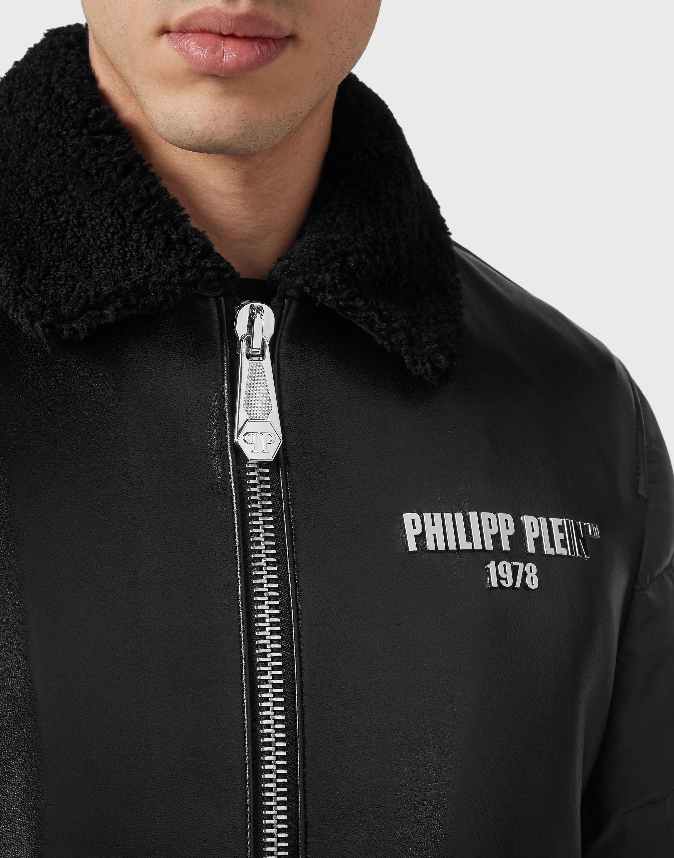 Leather Jacket | Philipp Plein Outlet