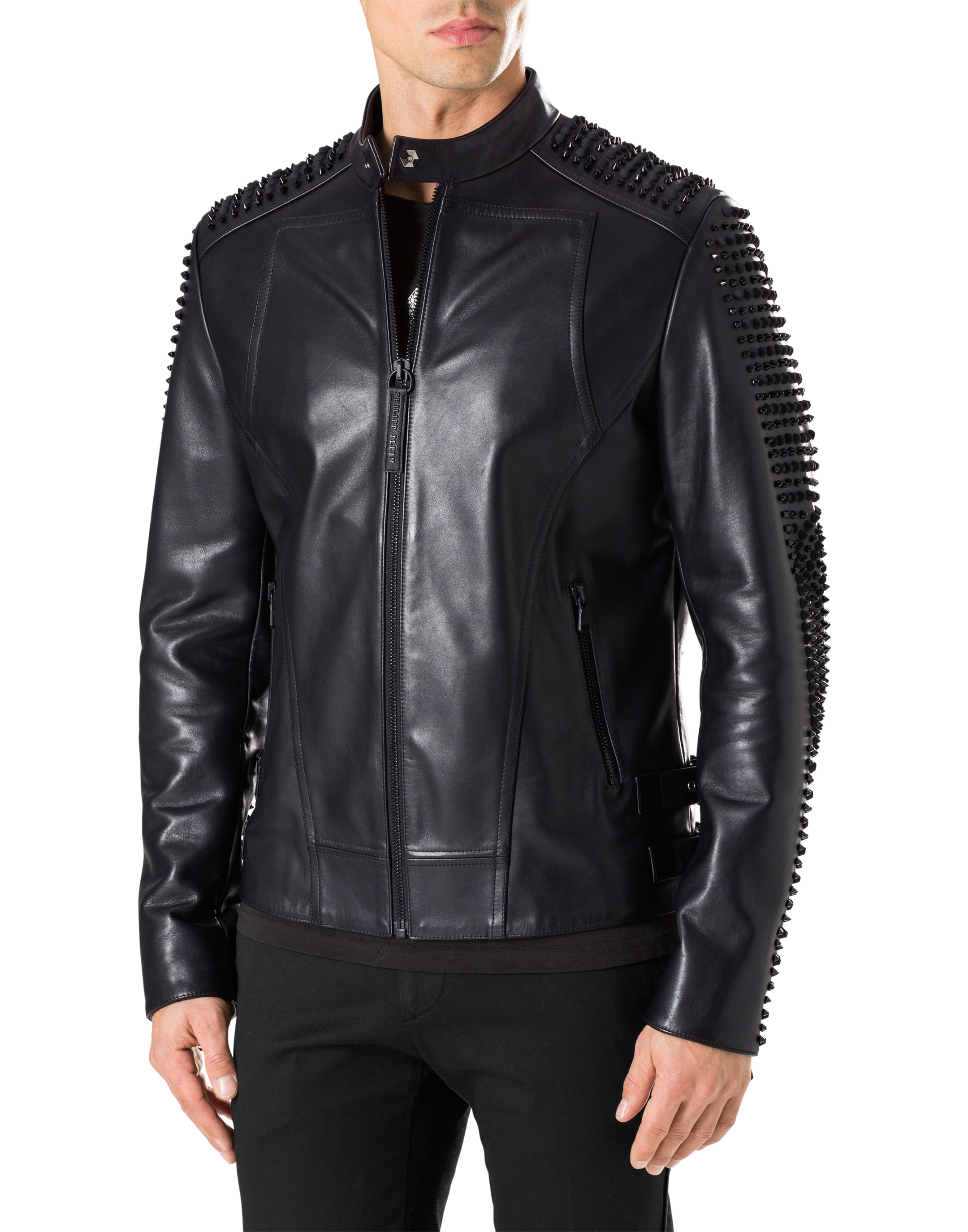 Leather Moto Jacket \