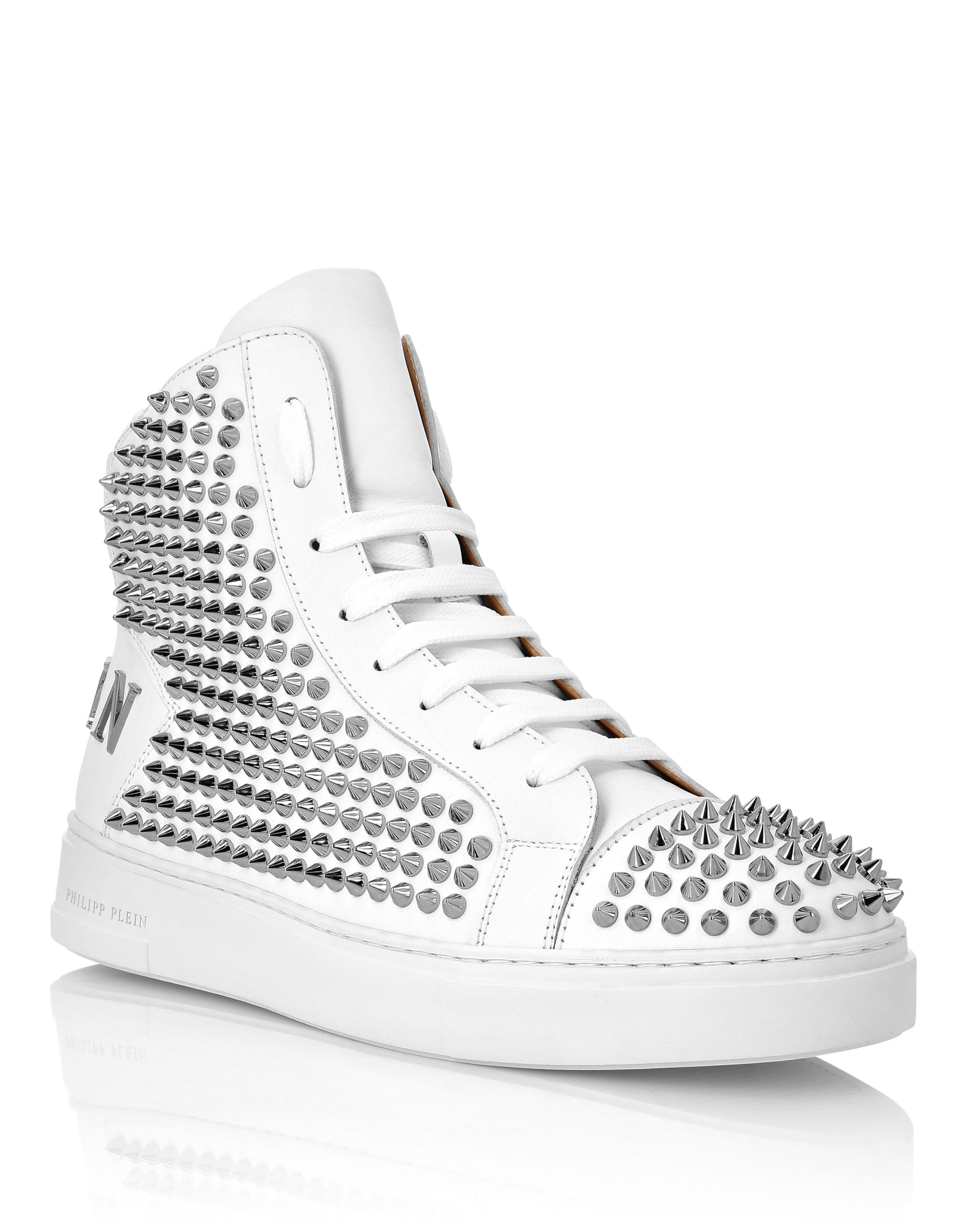 HI-TOP STUDDED SNEAKERS | Philipp Plein Outlet