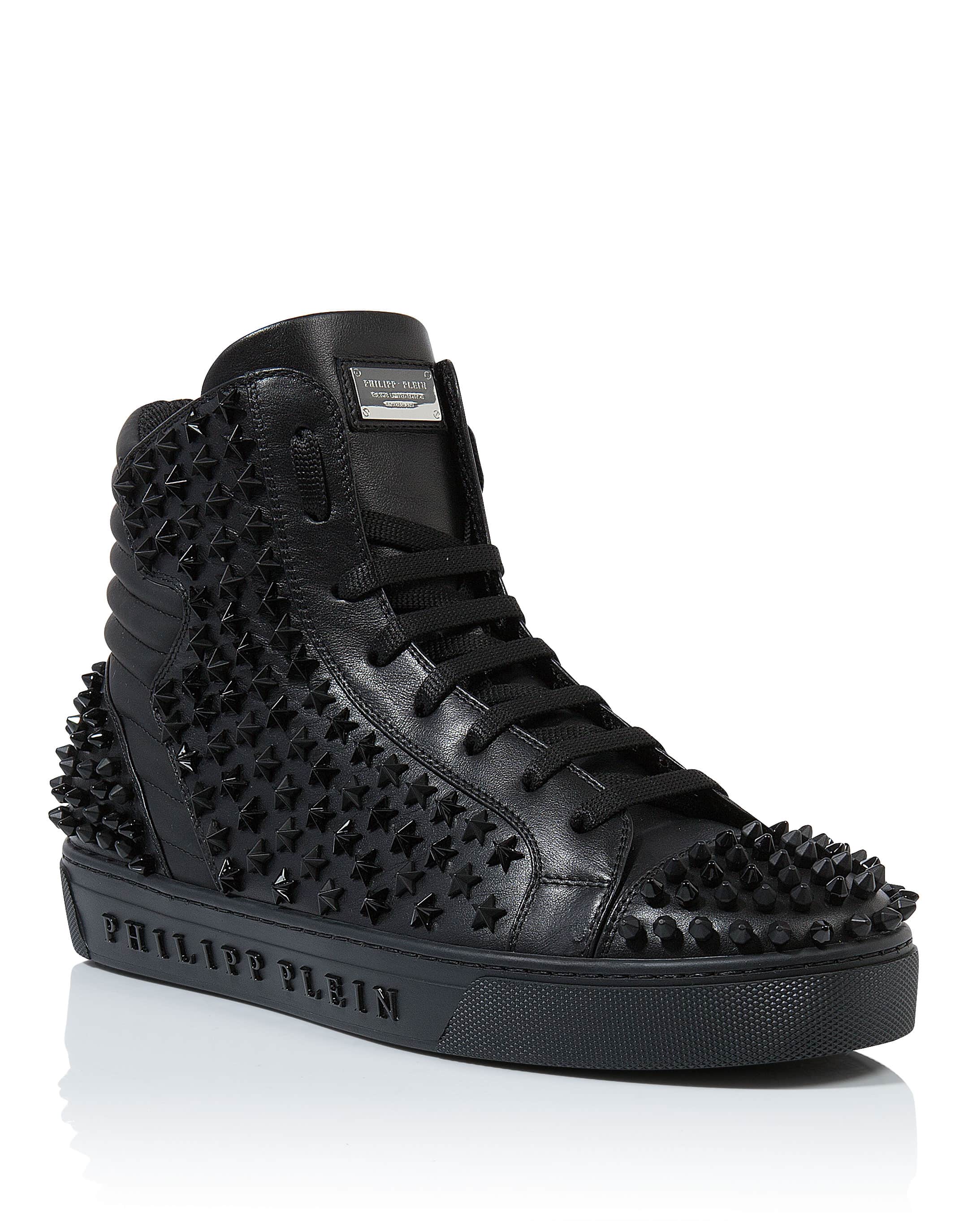 Hi-Top Sneakers "burning together" | Philipp Plein Outlet