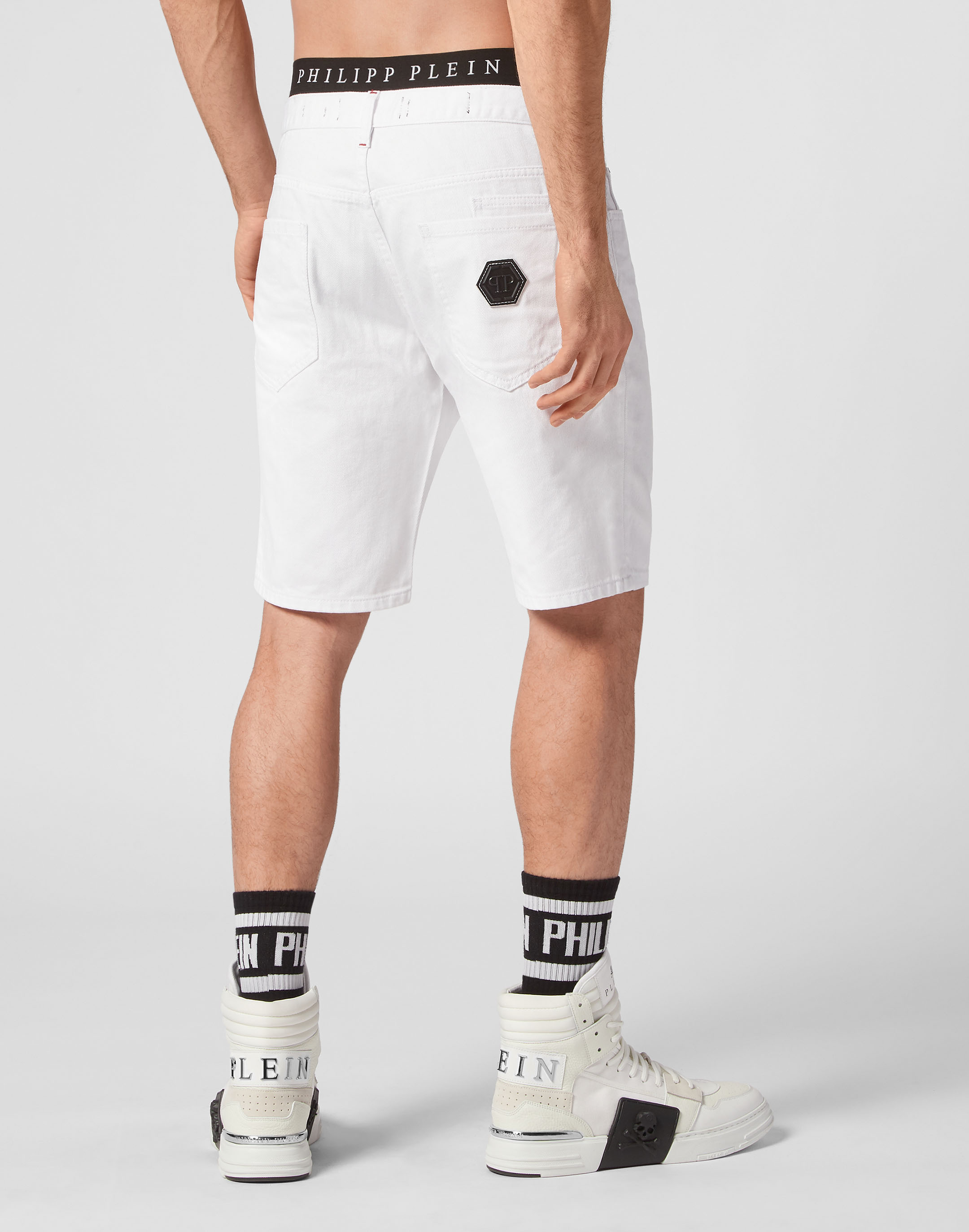 Denim Shorts Mikonos fit | Philipp Plein Outlet