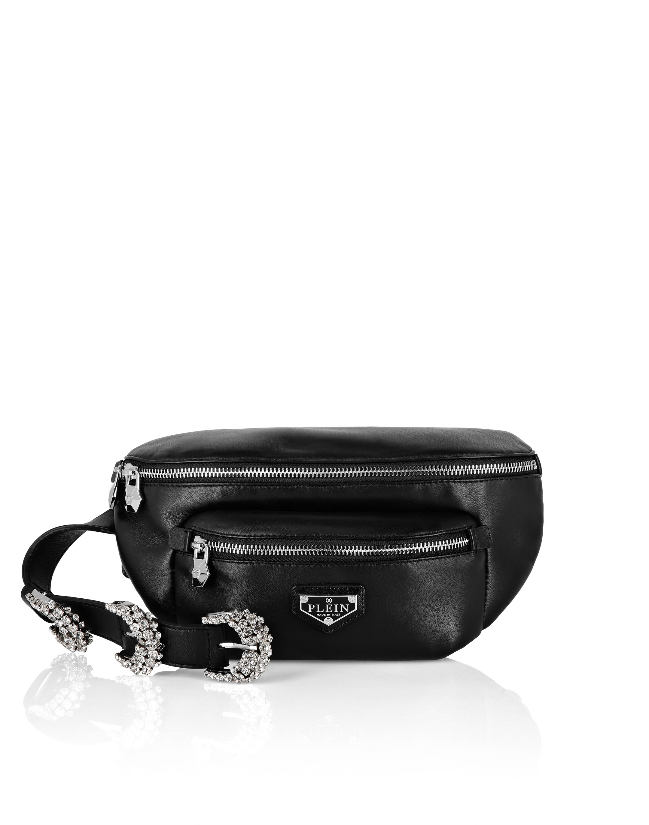 Leather Fanny Pack Crystal | Philipp Plein Outlet