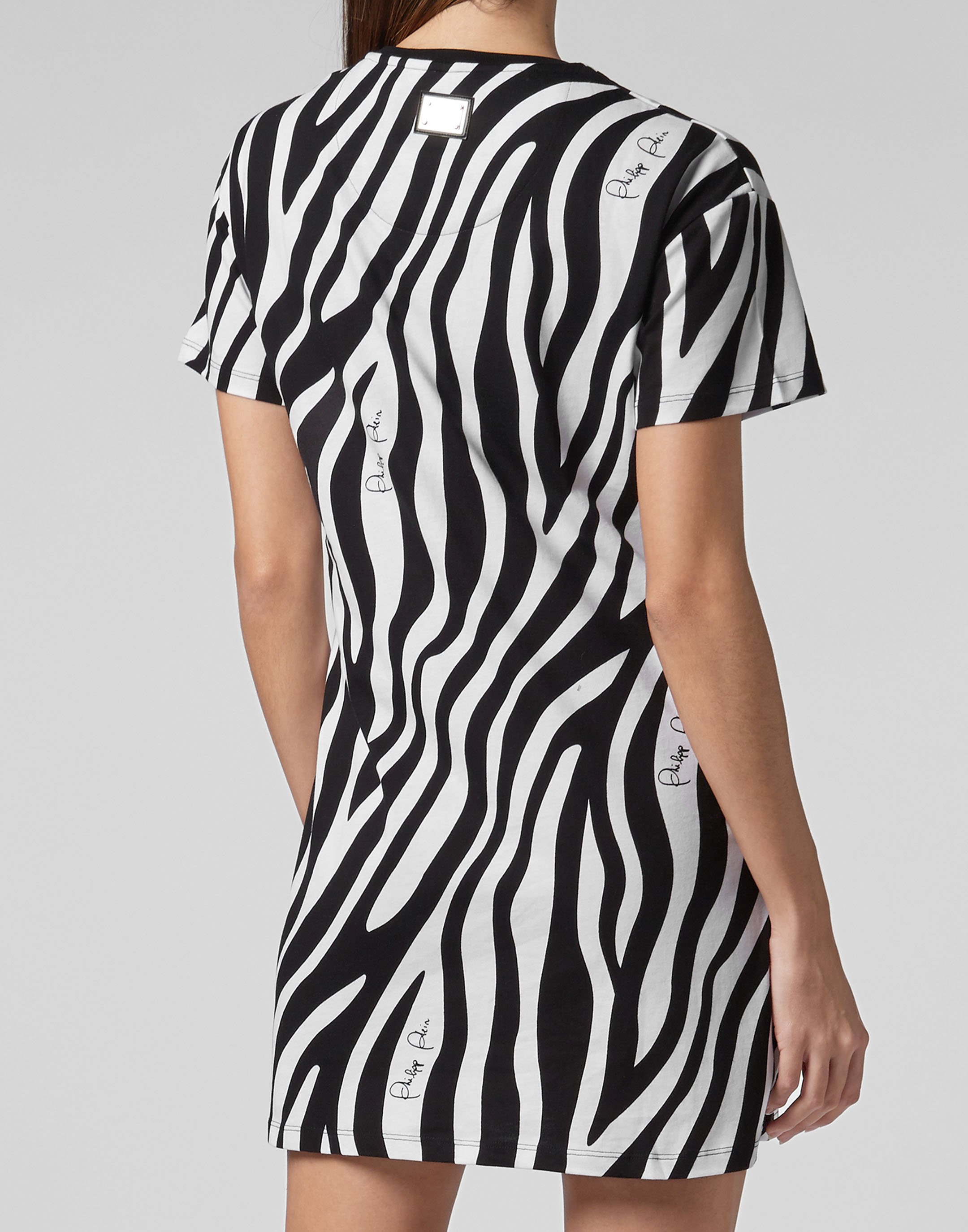 T-Shirt Short Dresses Zebra | Philipp Plein Outlet