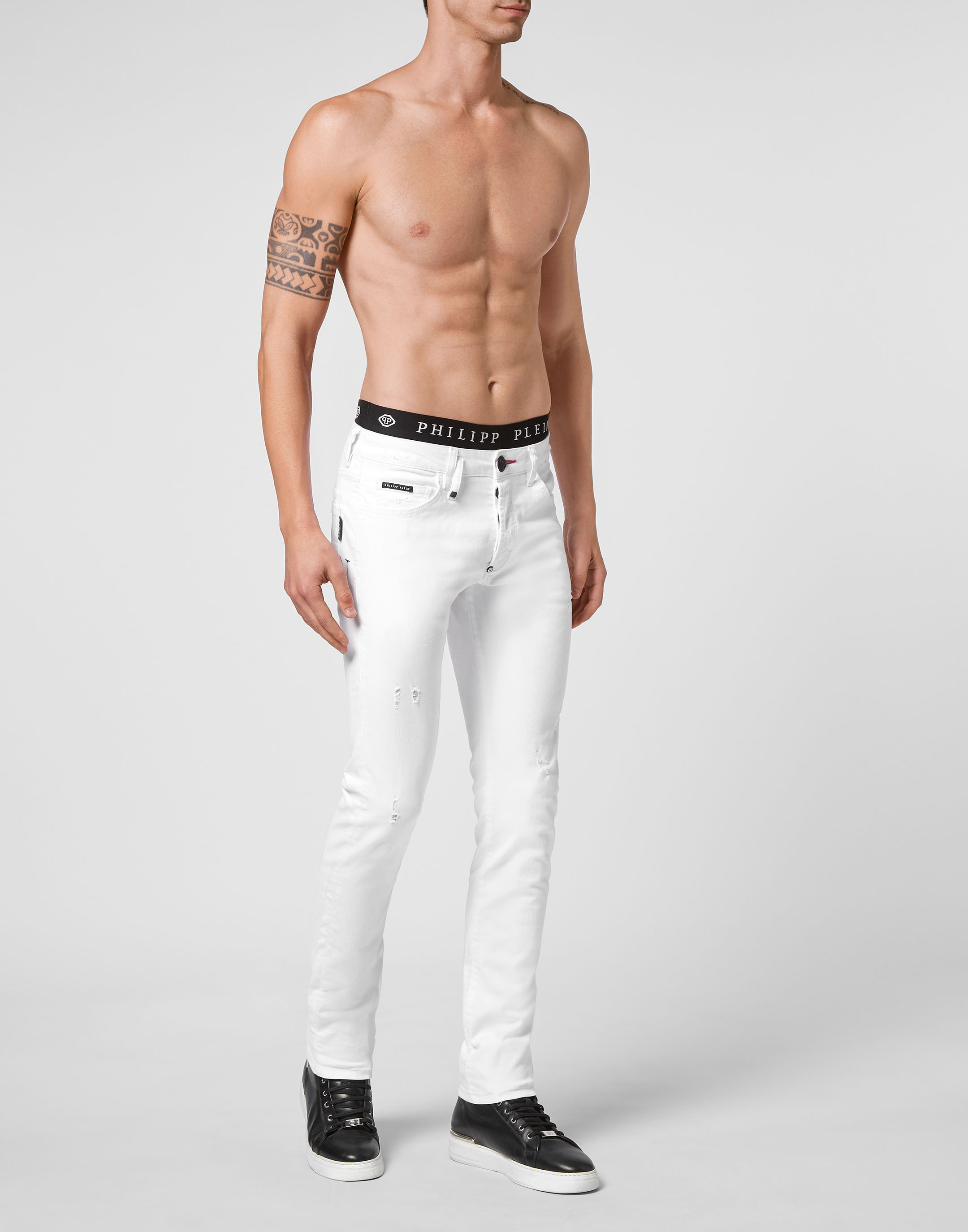 Denim Trousers Skinny Iconic Plein | Philipp Plein Outlet