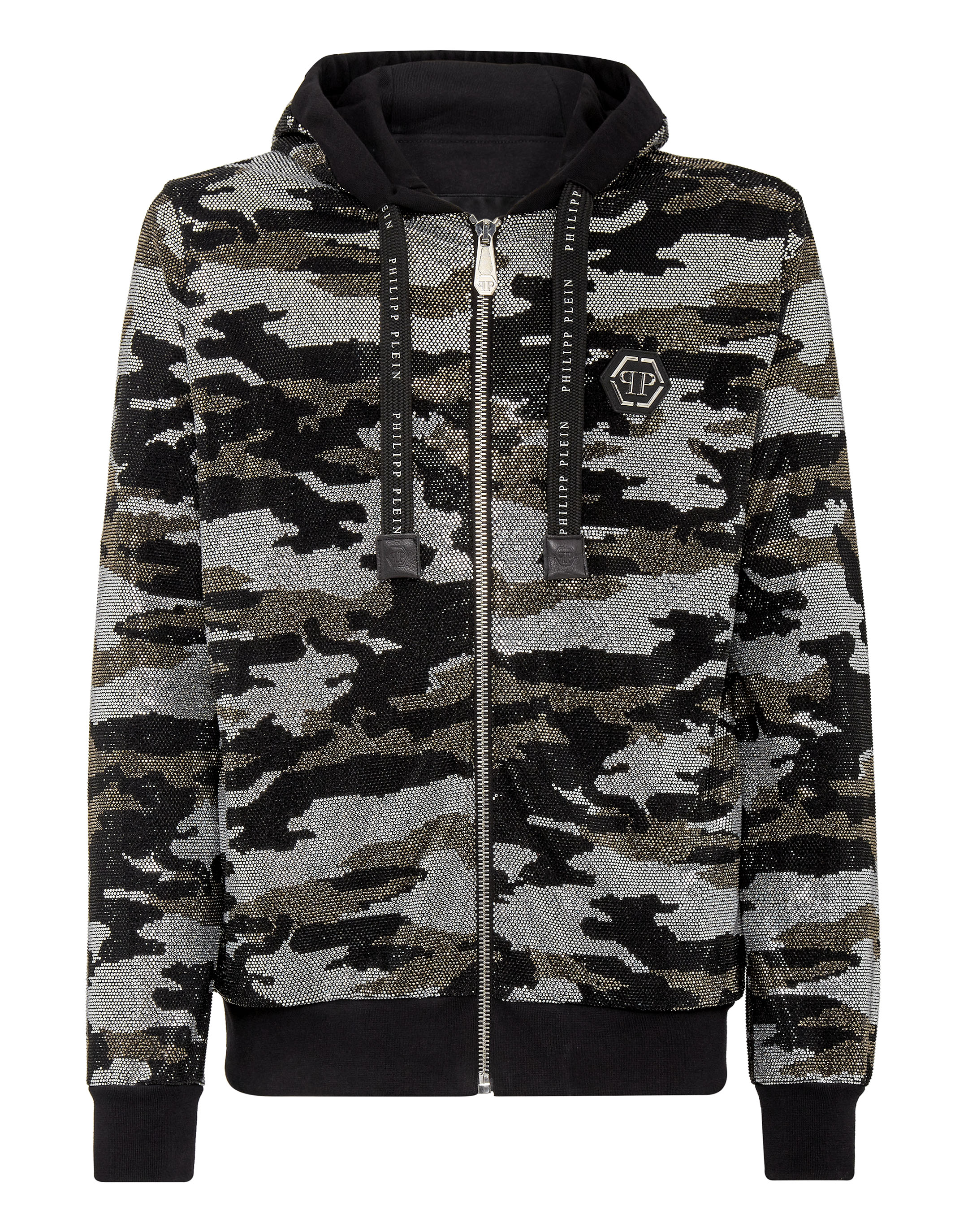 Hoodie Sweatjacket Camouflage | Philipp Plein Outlet