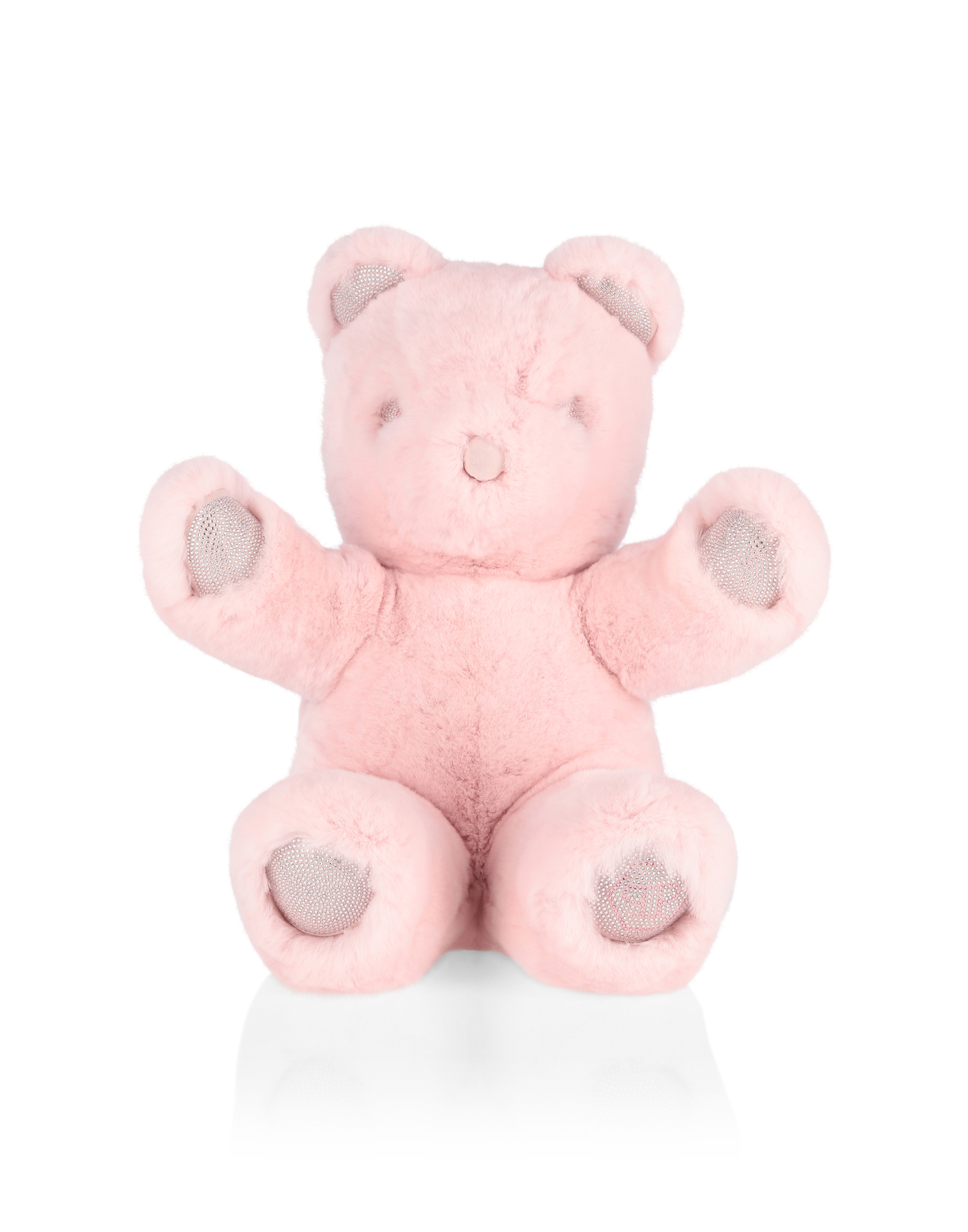 Philipp Plein Junior teddy bear-motif dress - Pink