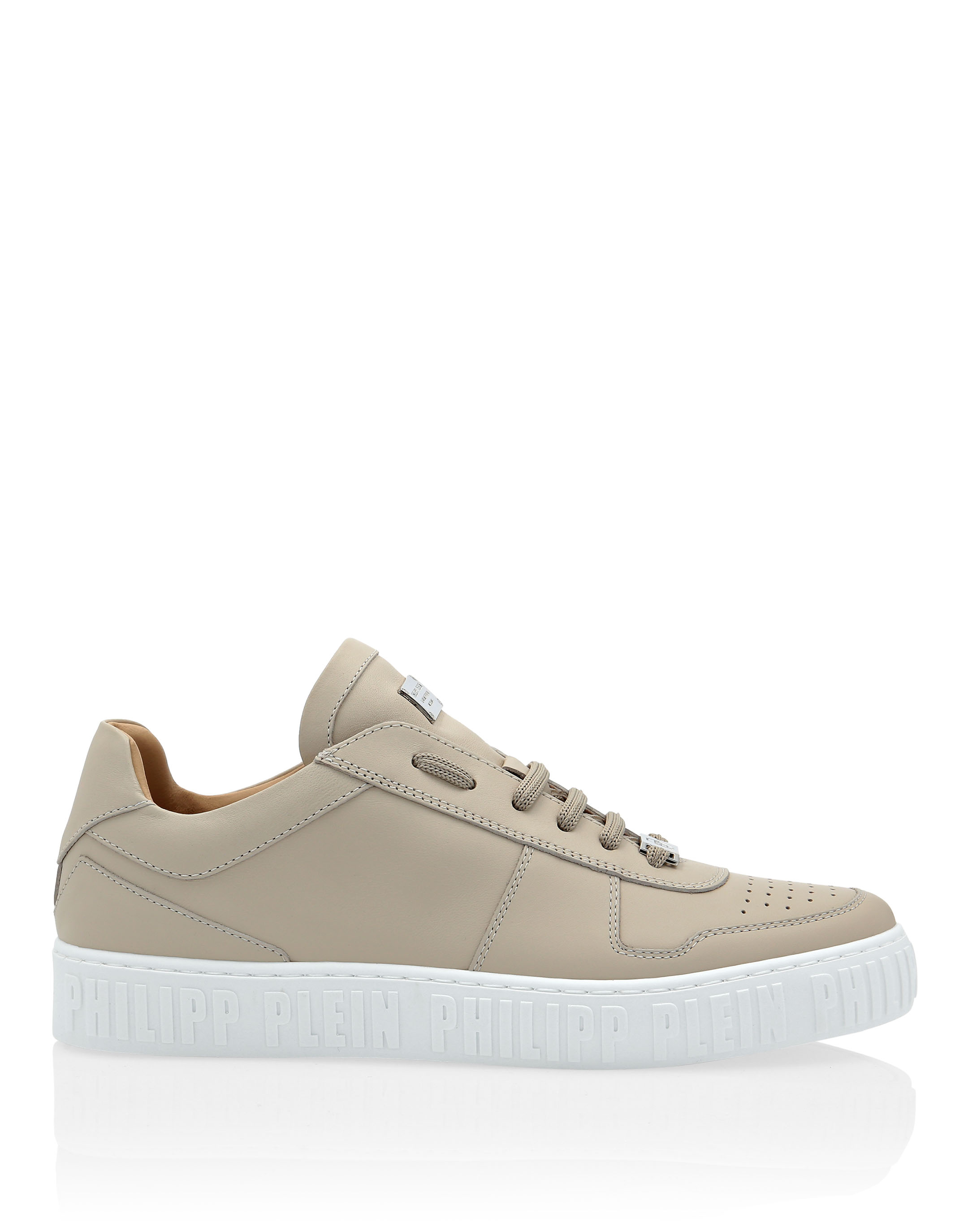 Leather Lo-Top Sneakers King Power | Philipp Plein Outlet