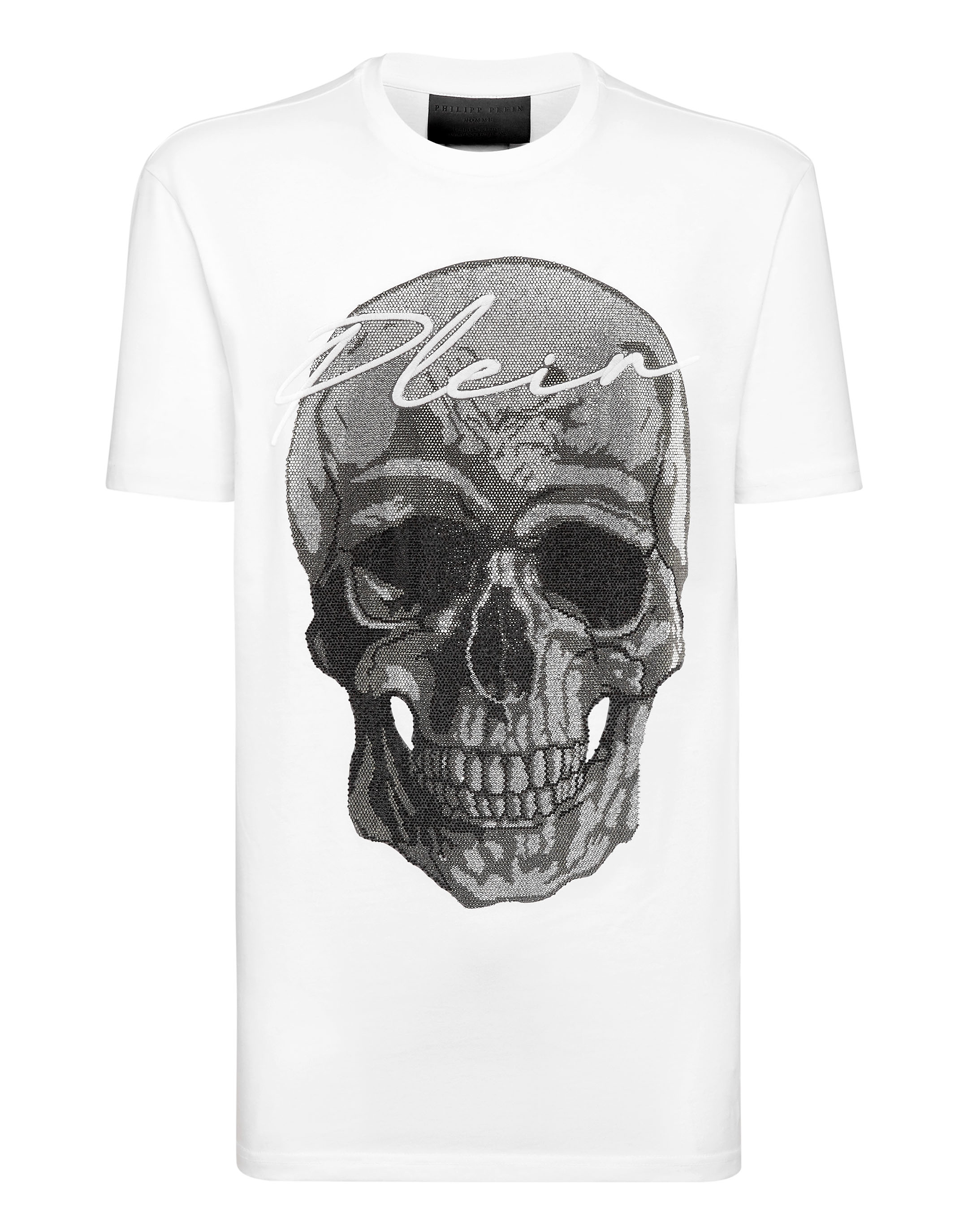 T-shirt Round Neck SS stones Skull | Philipp Plein Outlet