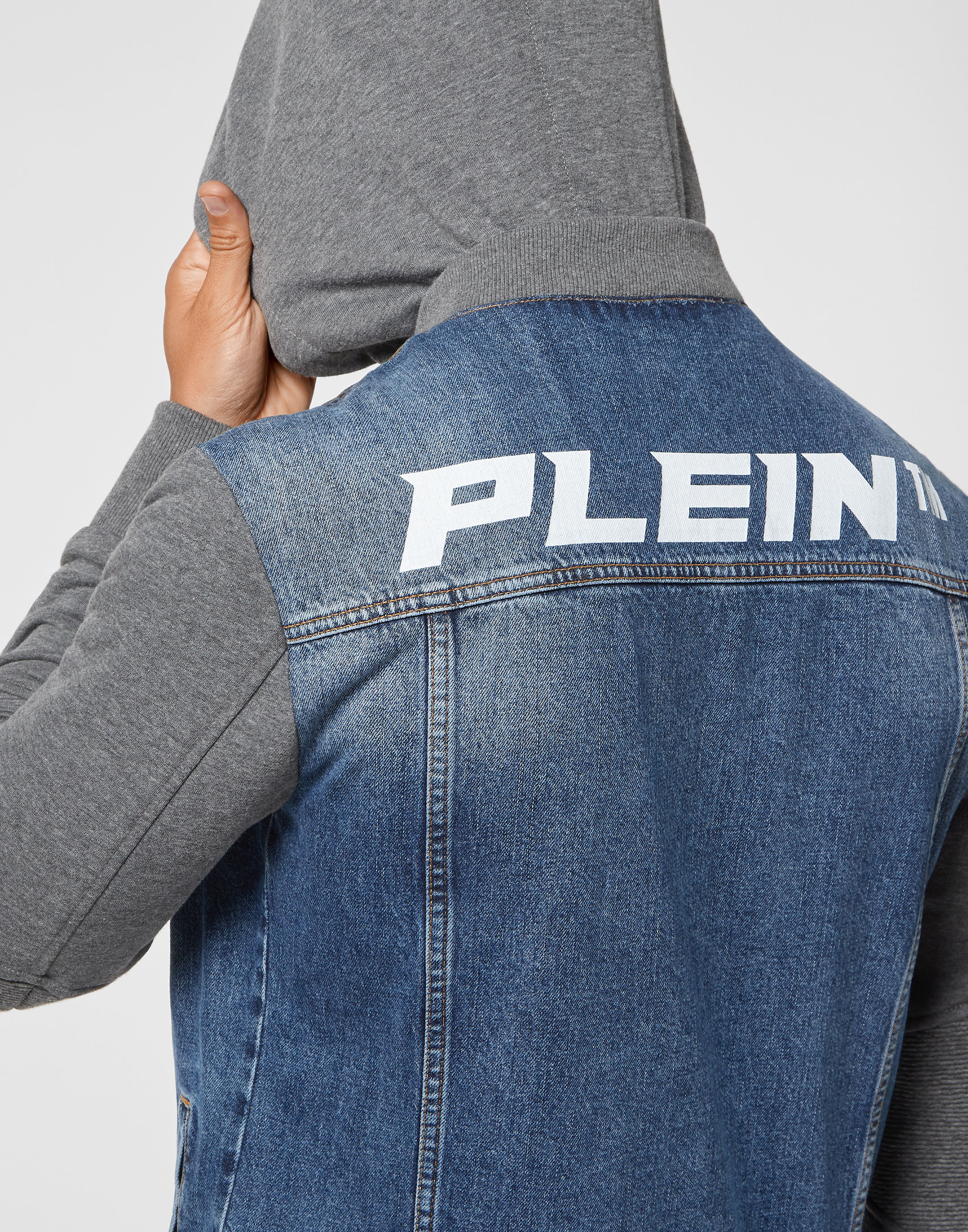 Hoodie Denim Jacket | Philipp Plein Outlet