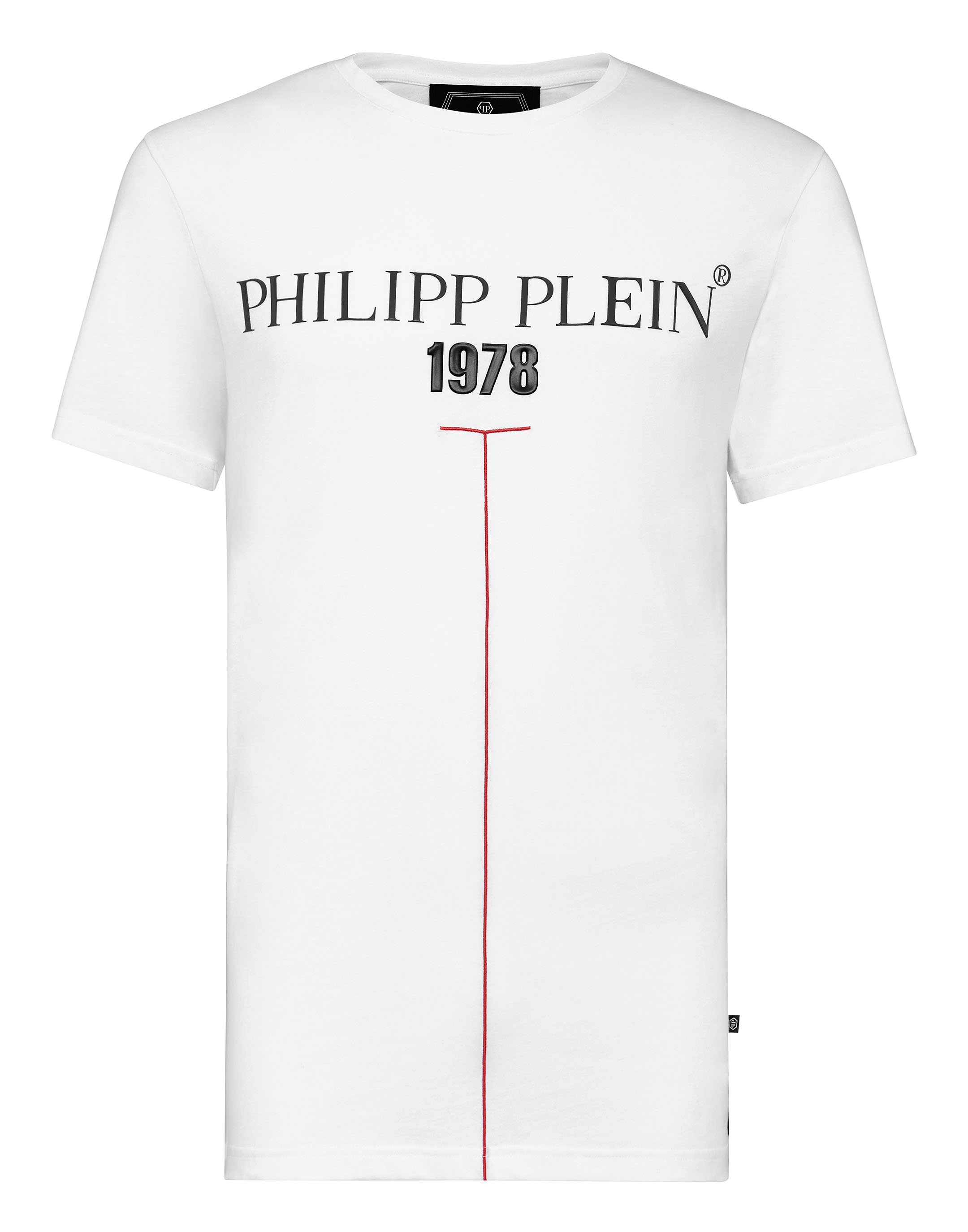 T-shirt Platinum Cut Round Neck PP 1978 | Philipp Plein Outlet