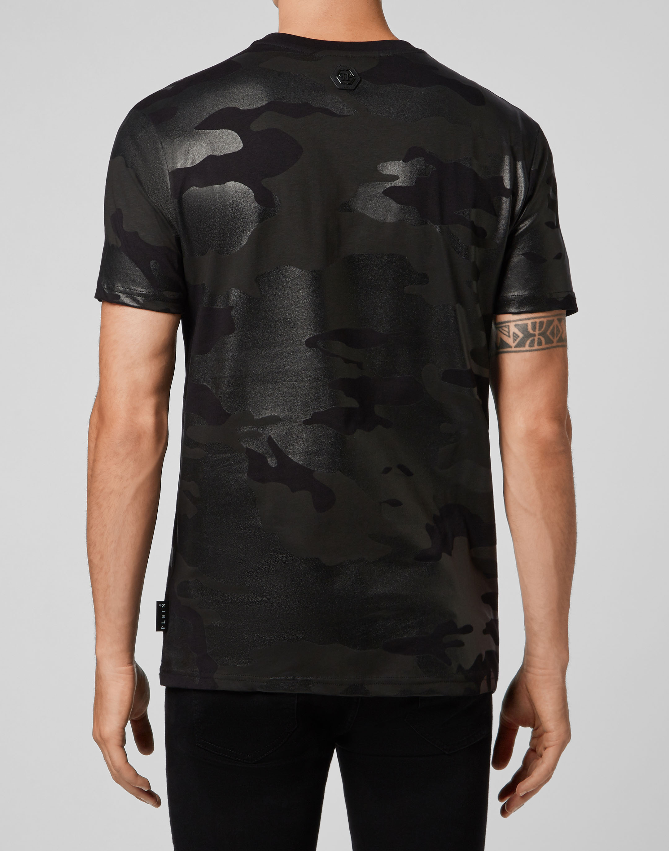 T-shirt Round Neck SS Camouflage | Philipp Plein Outlet