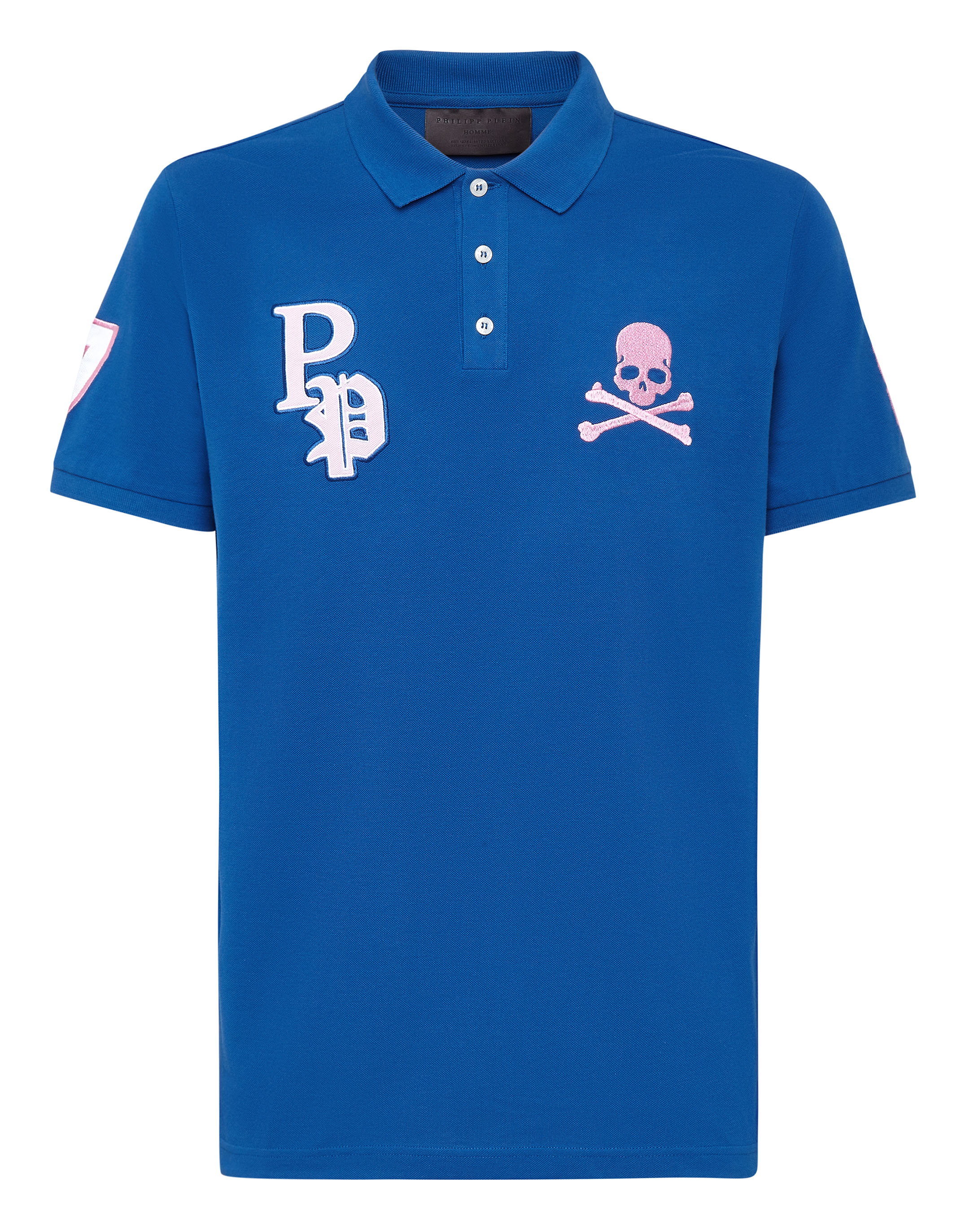 Slim Fit Polo shirt SS Skull and Plein | Philipp Plein Outlet