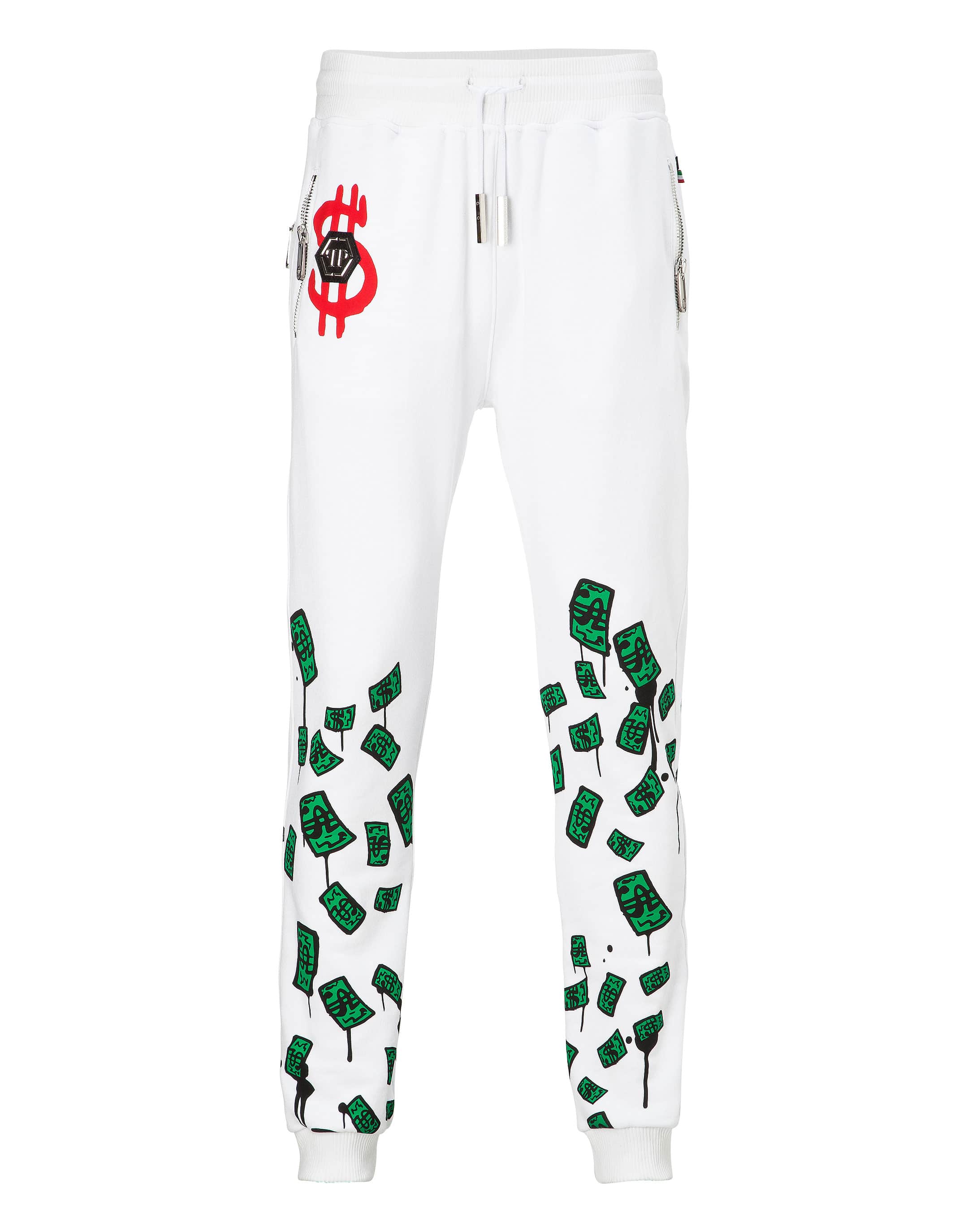 Jogging Trousers "Green money" | Philipp Plein Outlet