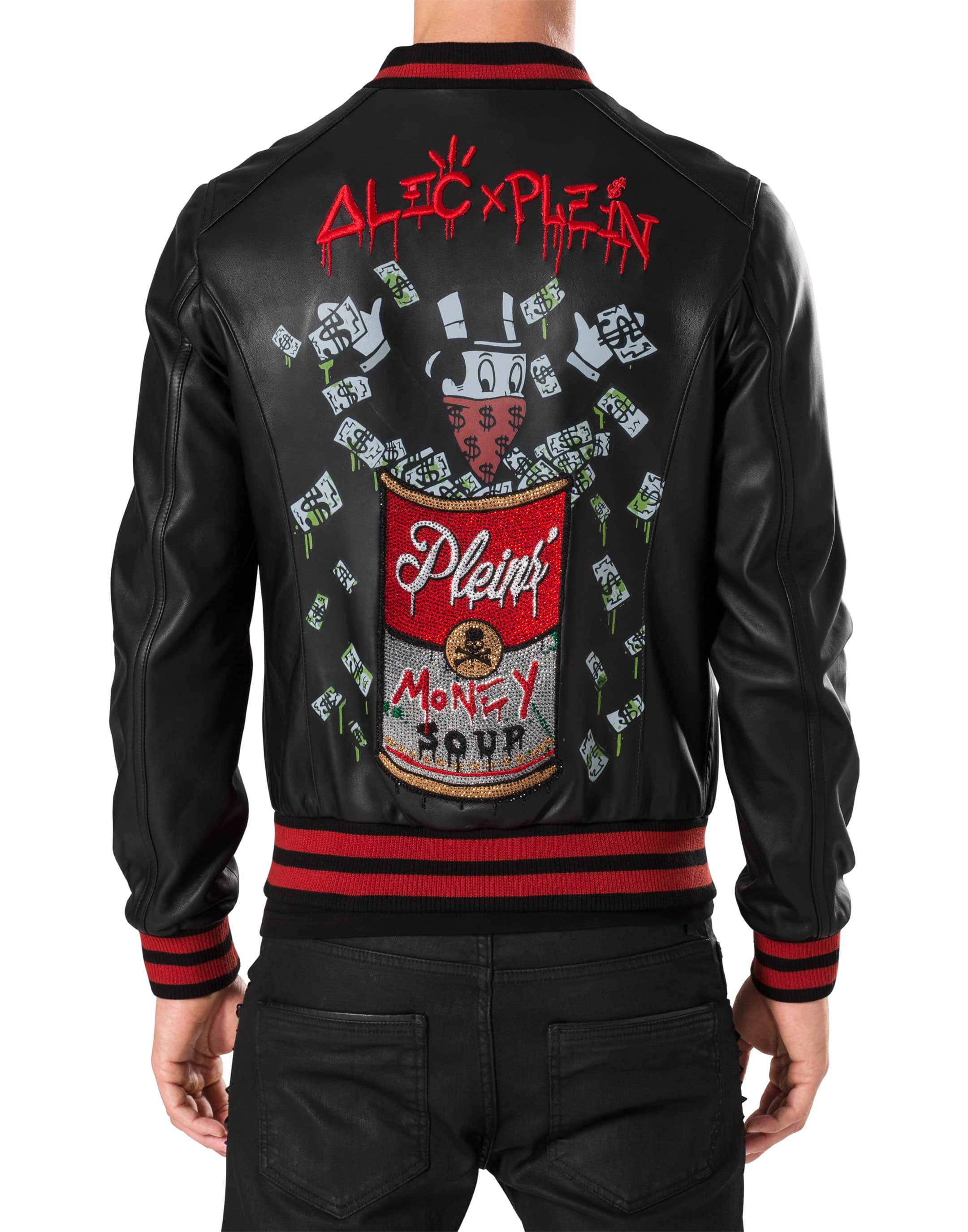 Leather Jacket "Alec M two" | Philipp Plein Outlet