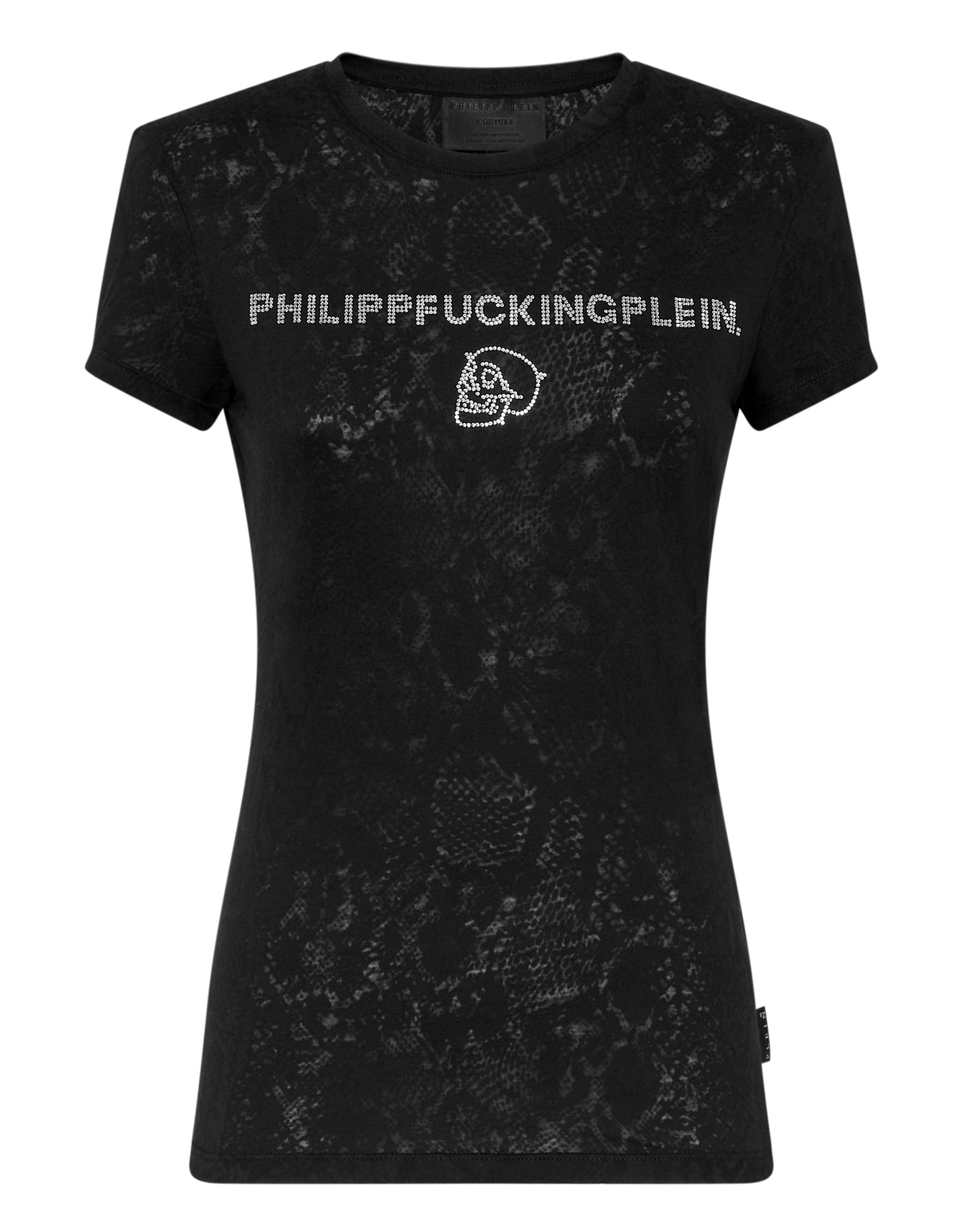 T-shirt Sexy Pure Philipp Plein TM with Crystals | Philipp Plein Outlet
