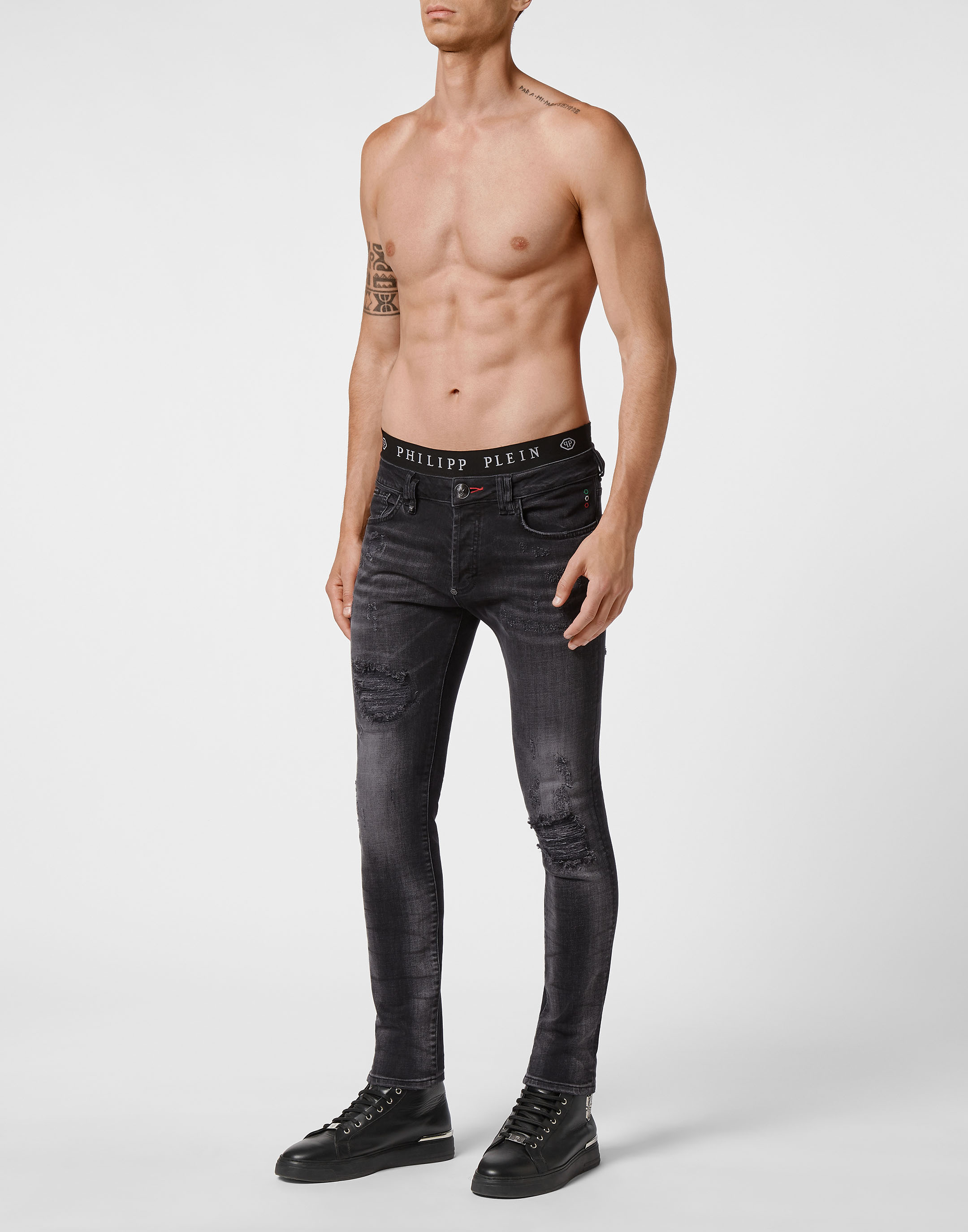 Denim New Skinny Fit Iconic Plein | Philipp Plein Outlet