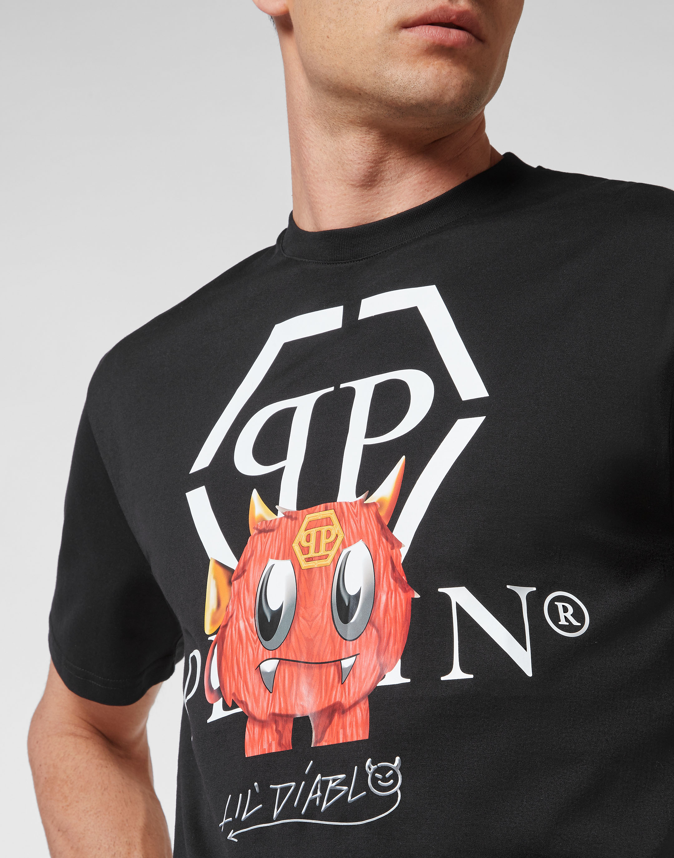 T-shirt Round Neck SS Monsters | Philipp Plein Outlet