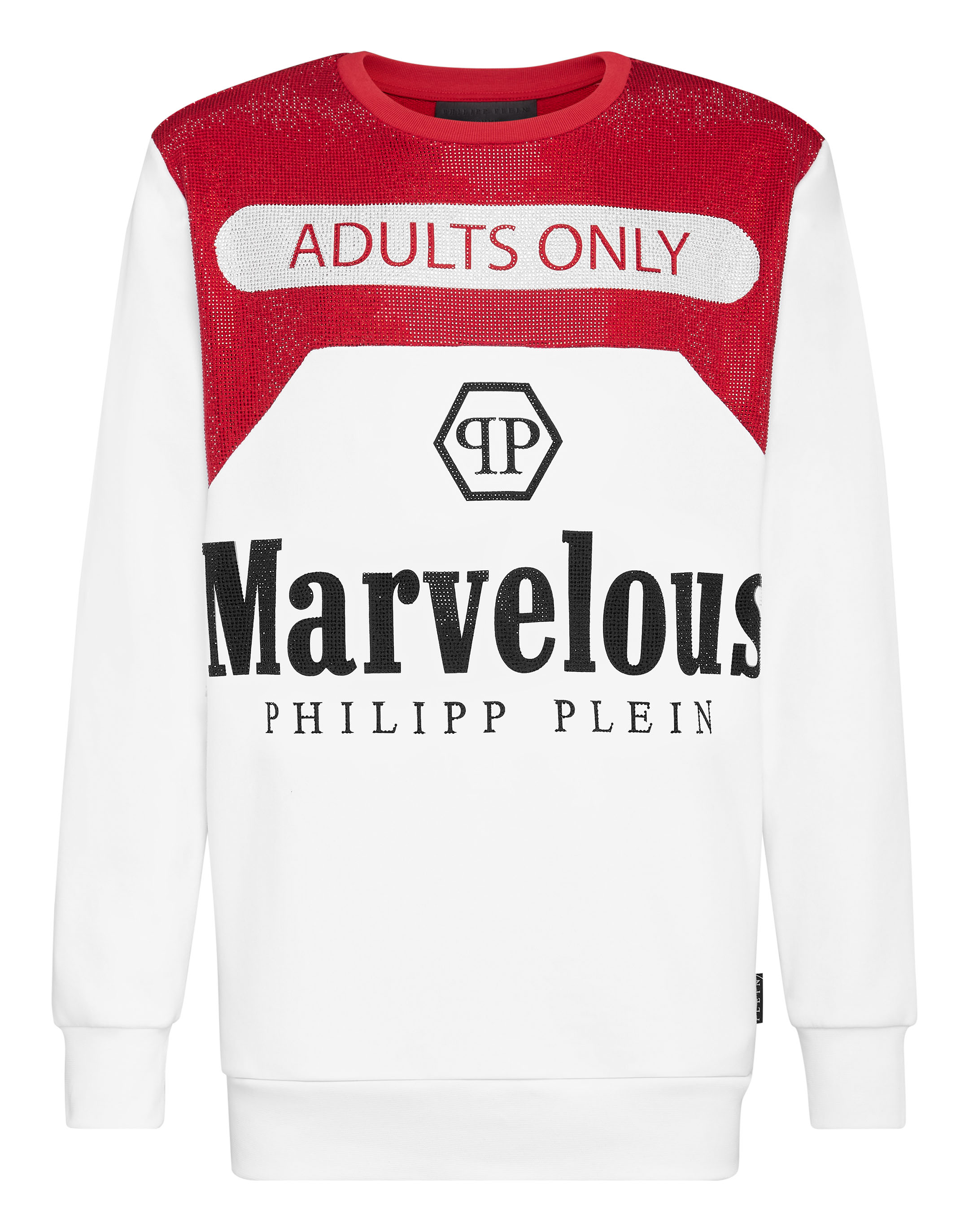 Sweatshirt LS stones Marvelous | Philipp Plein Outlet