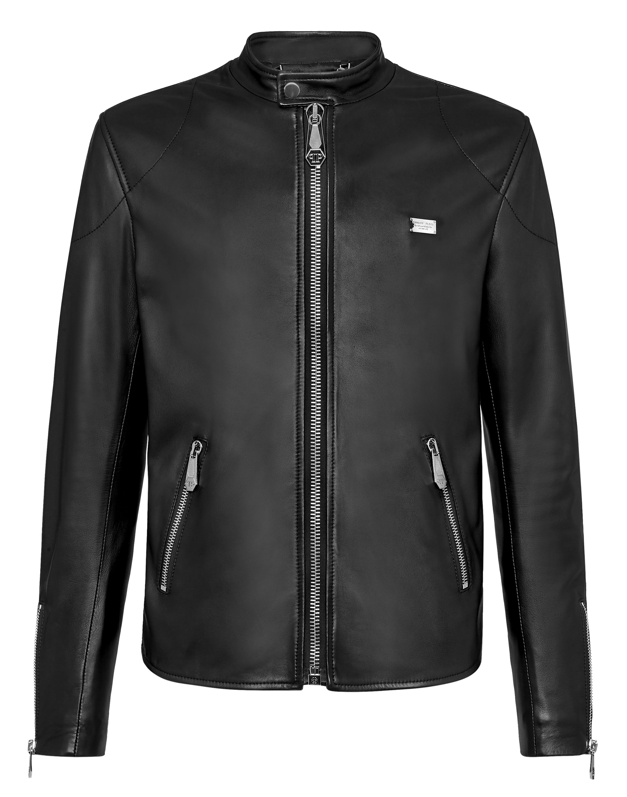 Leather Moto Jacket Philipp Plein TM | Philipp Plein Outlet