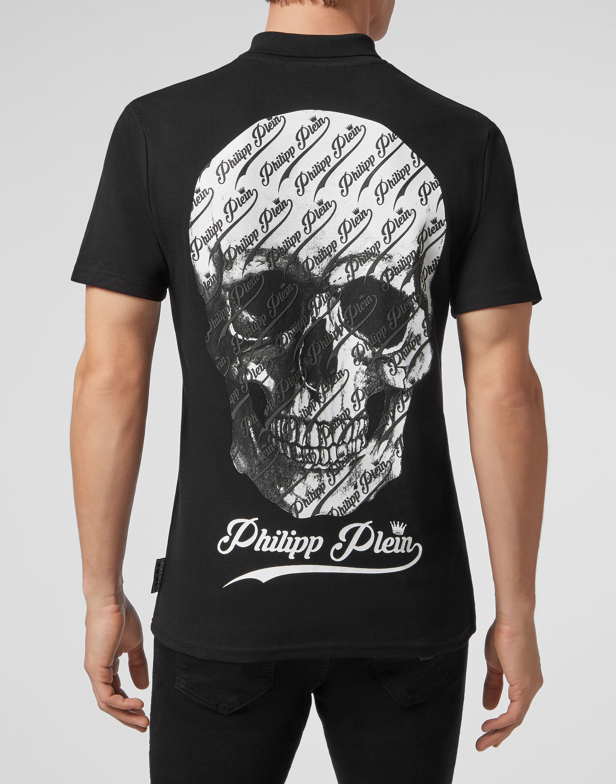 Polo shirt SS Allover skull | Philipp Plein Outlet