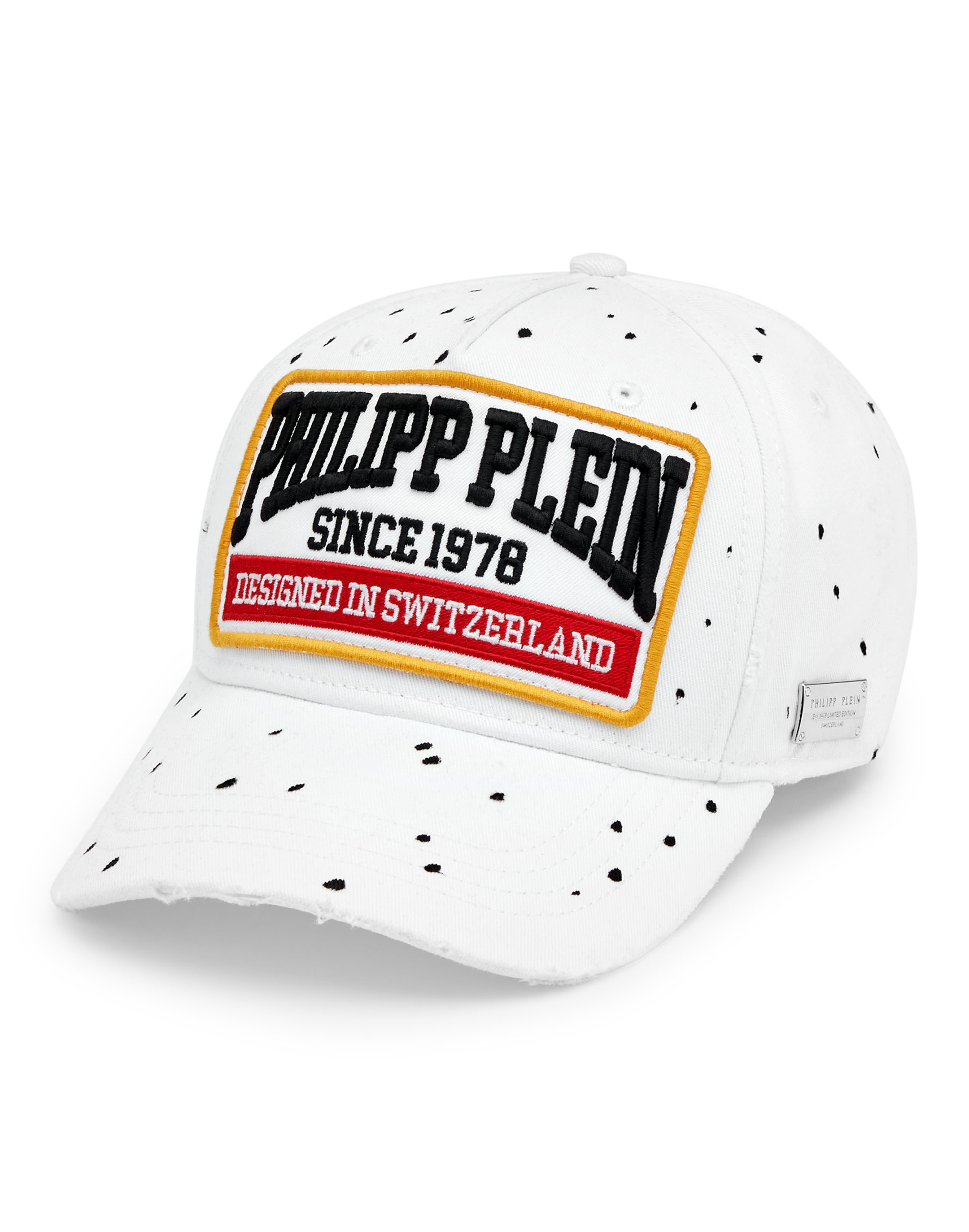 Baseball Cap Painted Patches | Philipp Plein Outlet