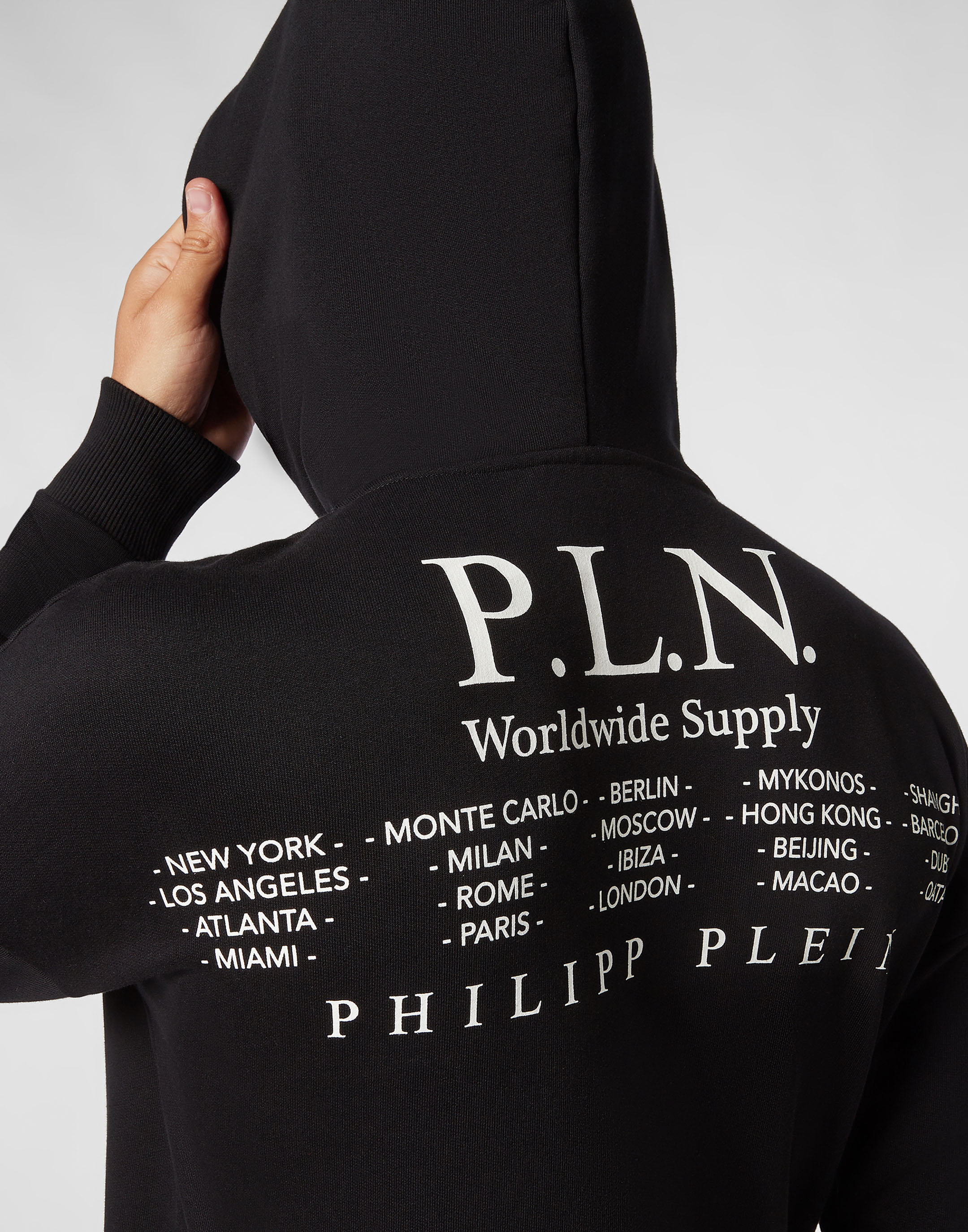 Hoodie sweatshirt P.L.N. Philipp Outlet | Plein