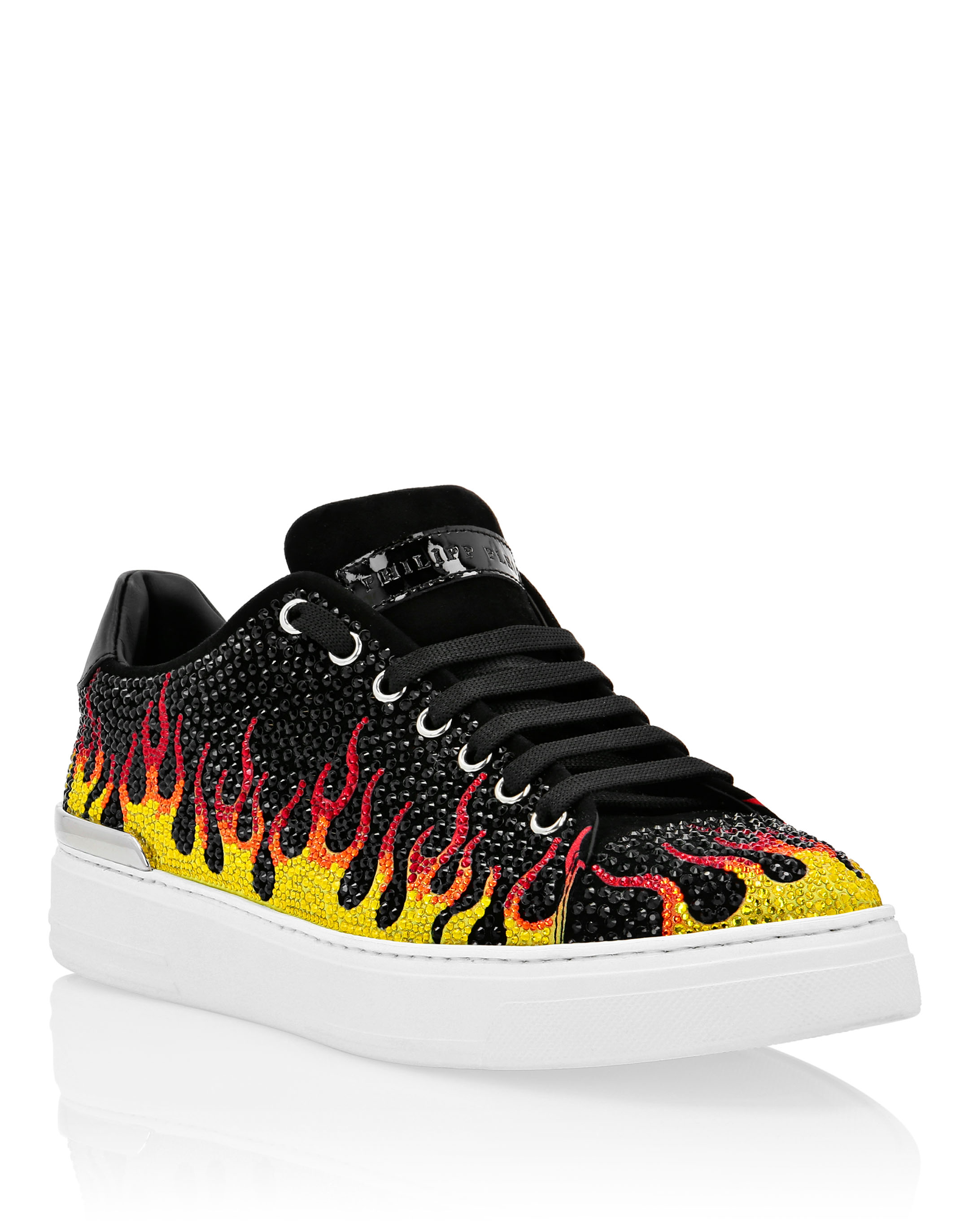 Lo-Top Sneakers crystal Flame | Philipp Plein Outlet