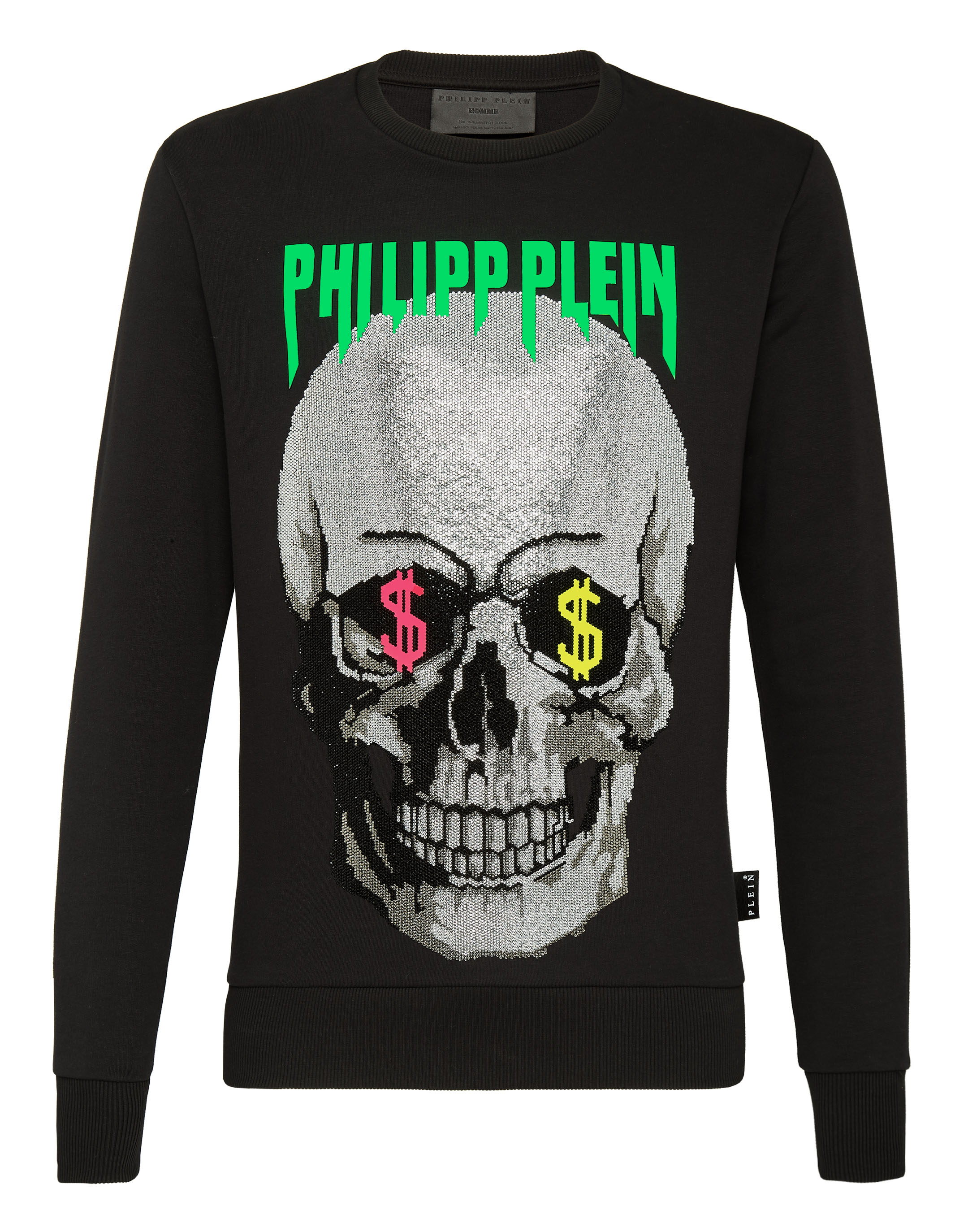 Sweatshirt LS Skull strass | Philipp Plein Outlet