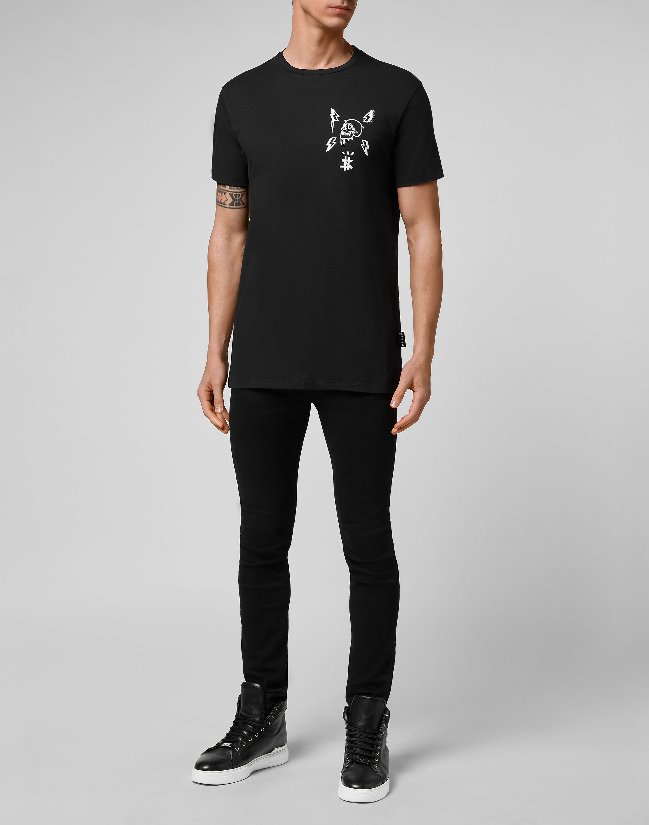 T-shirt Round Neck SS Hexagon | Philipp Plein Outlet