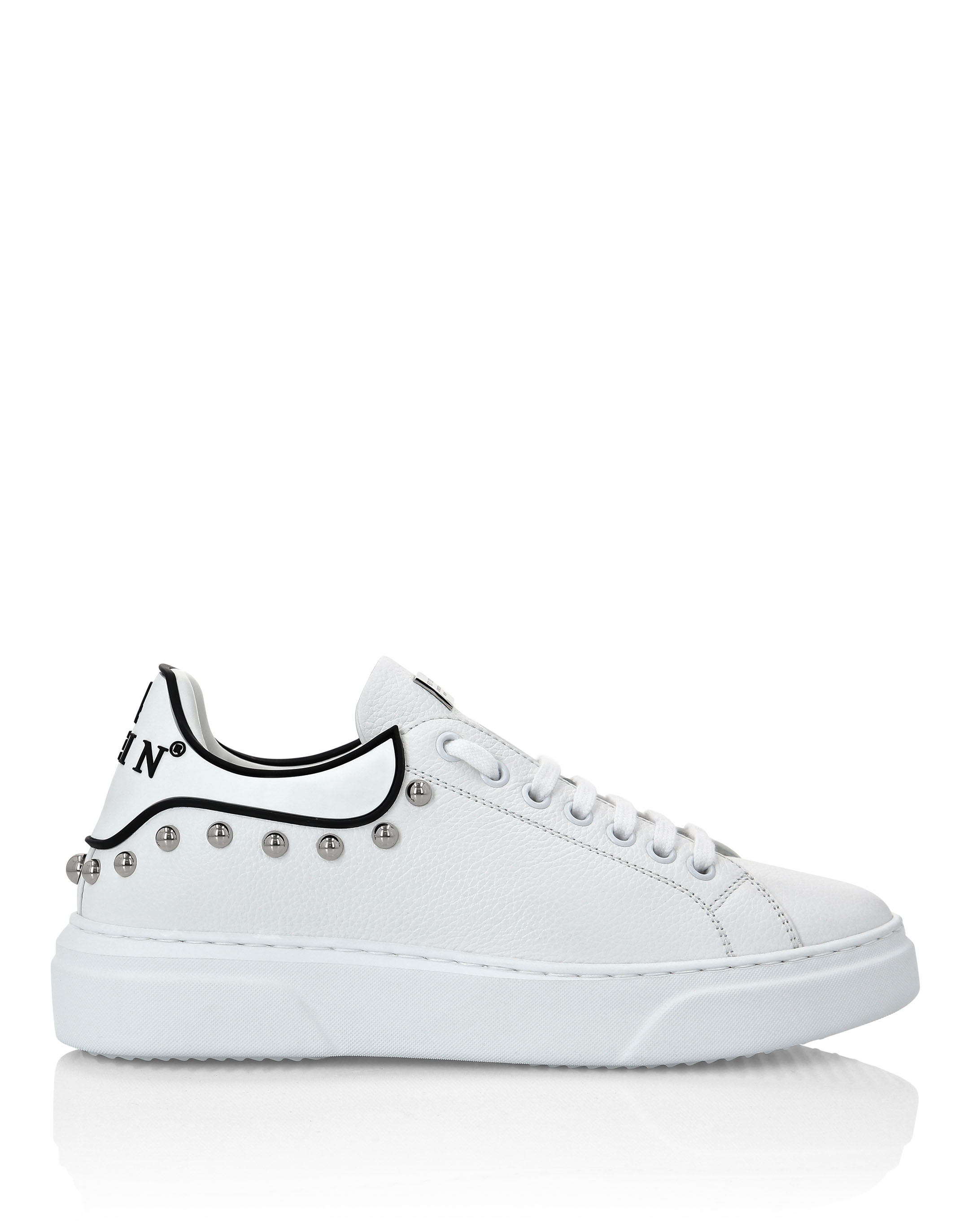 Leather Lo-Top Sneakers Big Bang | Philipp Plein Outlet