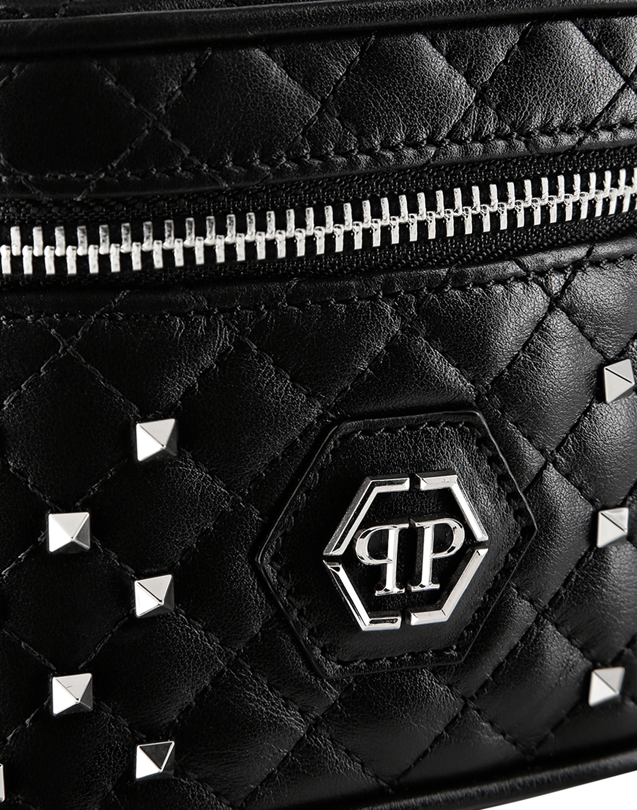 Leather Top Handle Studs | Philipp Plein Outlet